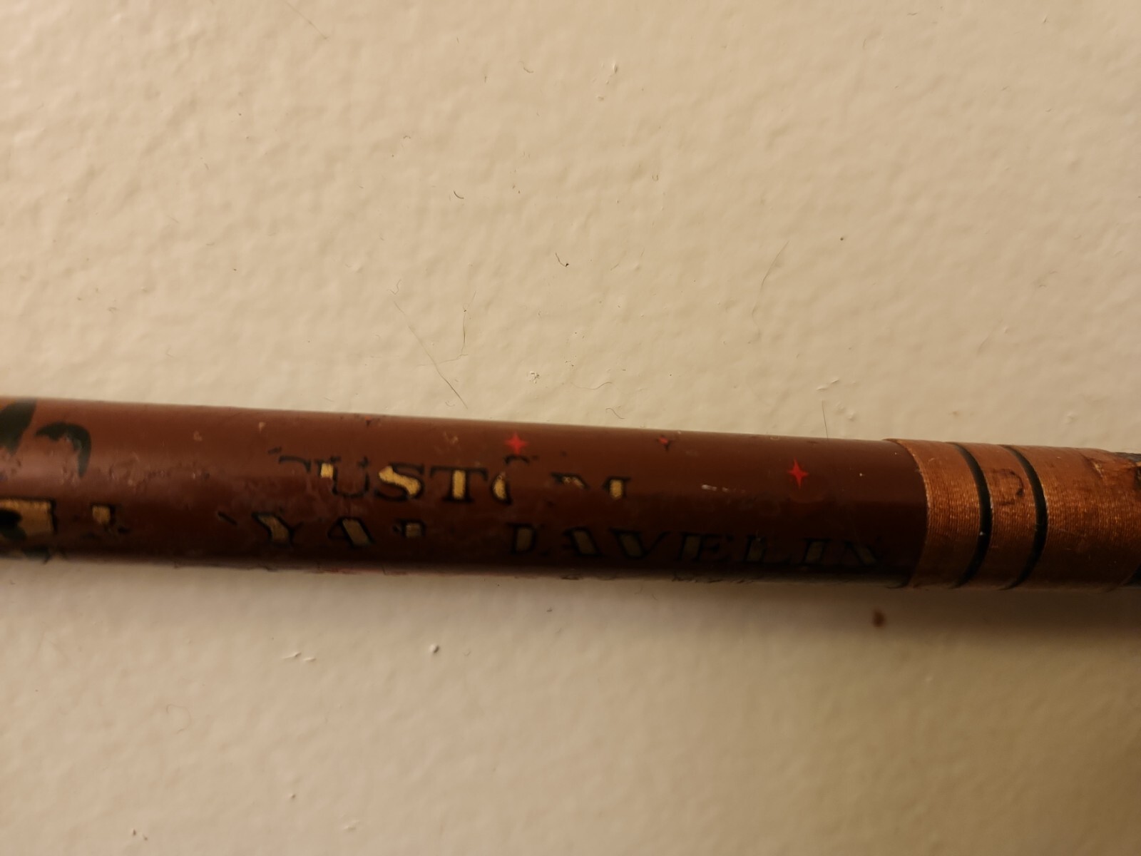 Garcia Fiberglass Fly Fishing Rod 7691 97″ long