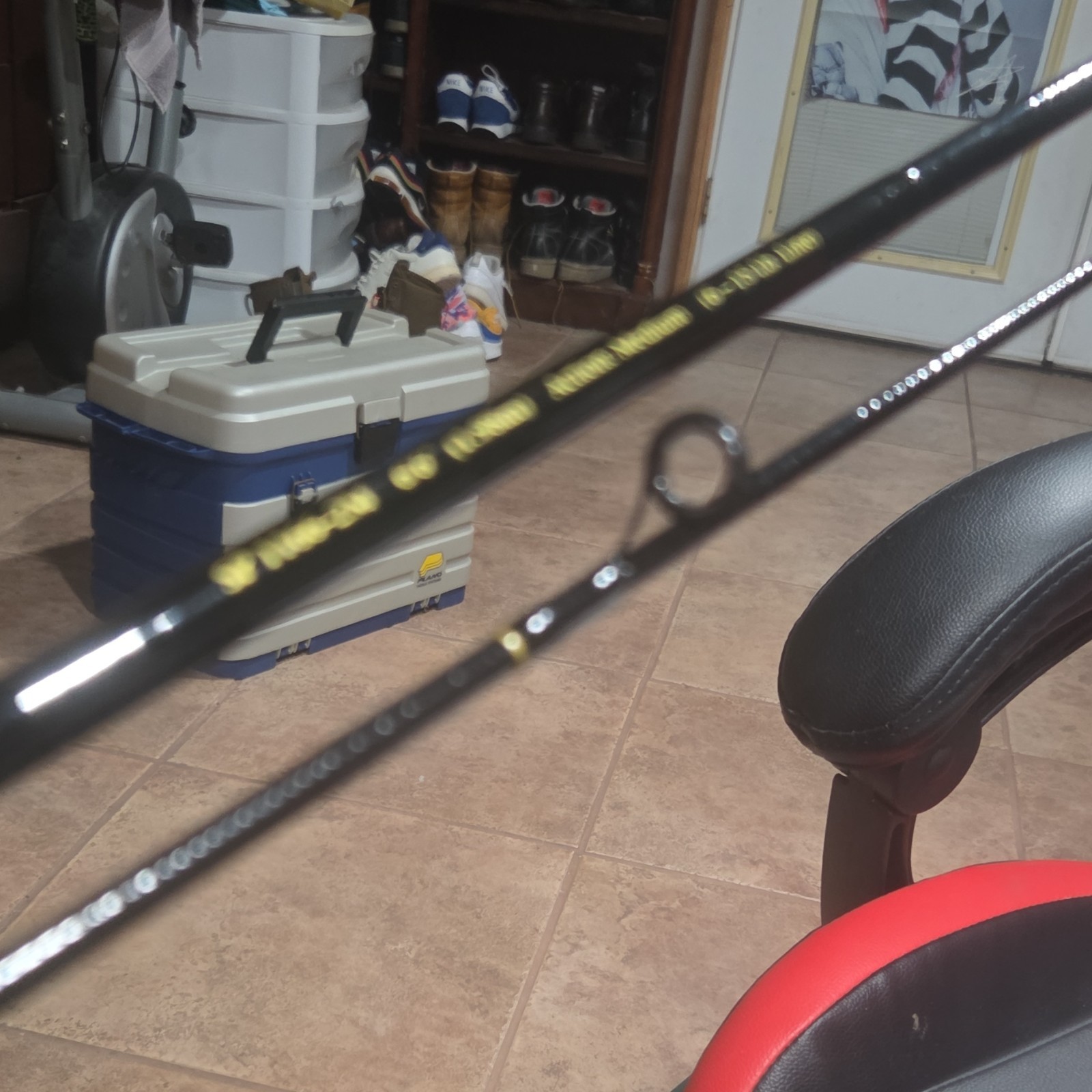 Shakespeare Ugly Stik Elite SP 1166-2M 6’6″ Medium 2pc Rod 6-15lb Line