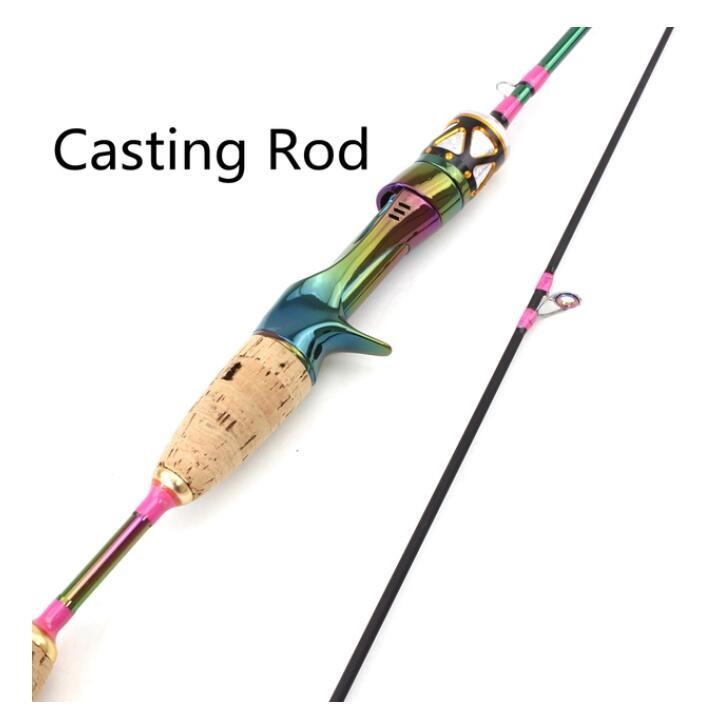 1.68m 1.8m Trout Fishing Rod Portable Casting Rod Carbon Fiber Spinning Rod Fast