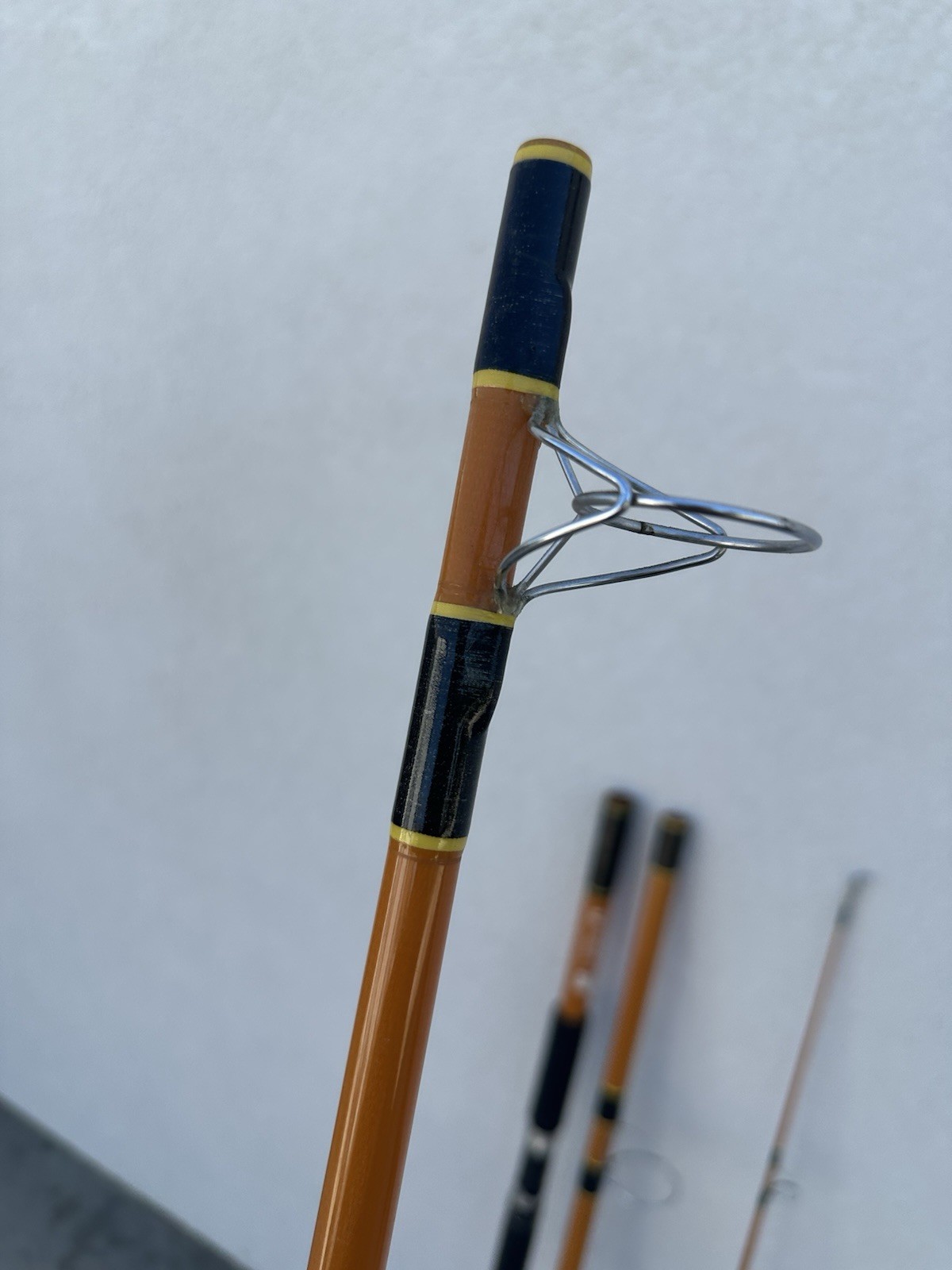 Kencor 415 Line Rate 15-30Lb Tenlew Magnaglas 4 Pc 15’ Fishing Rod Made In USA
