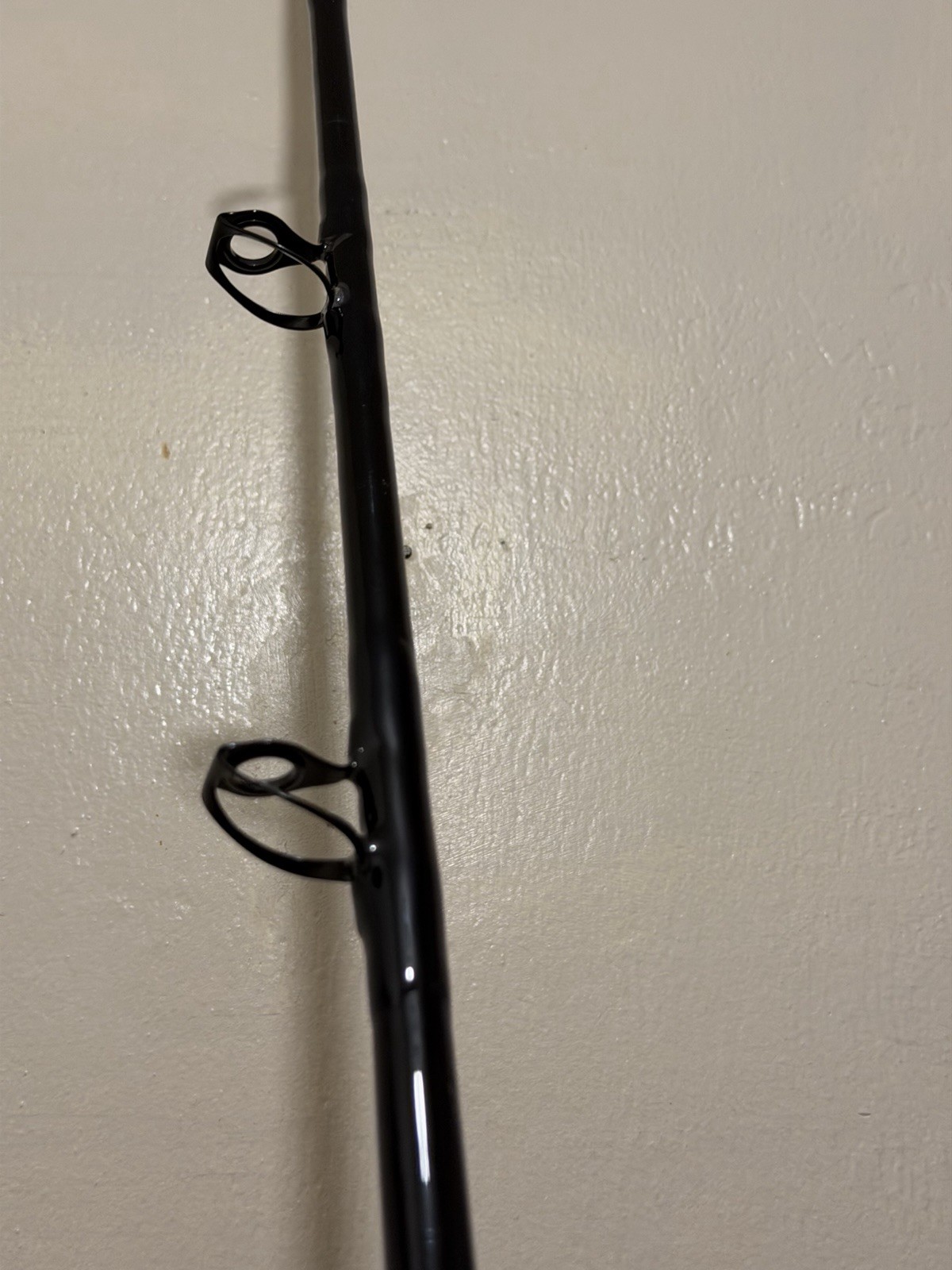 CUSTOM CONVENTIONAL ROD 8’5″ ALL BLACK TURBO 50-100 LB NEW
