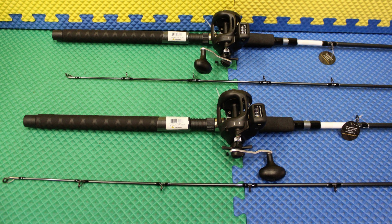 Okuma GLT Combo 7′ 10″ Rod CP-PB-7101MT/MA 20DXT Reel 4-Pack