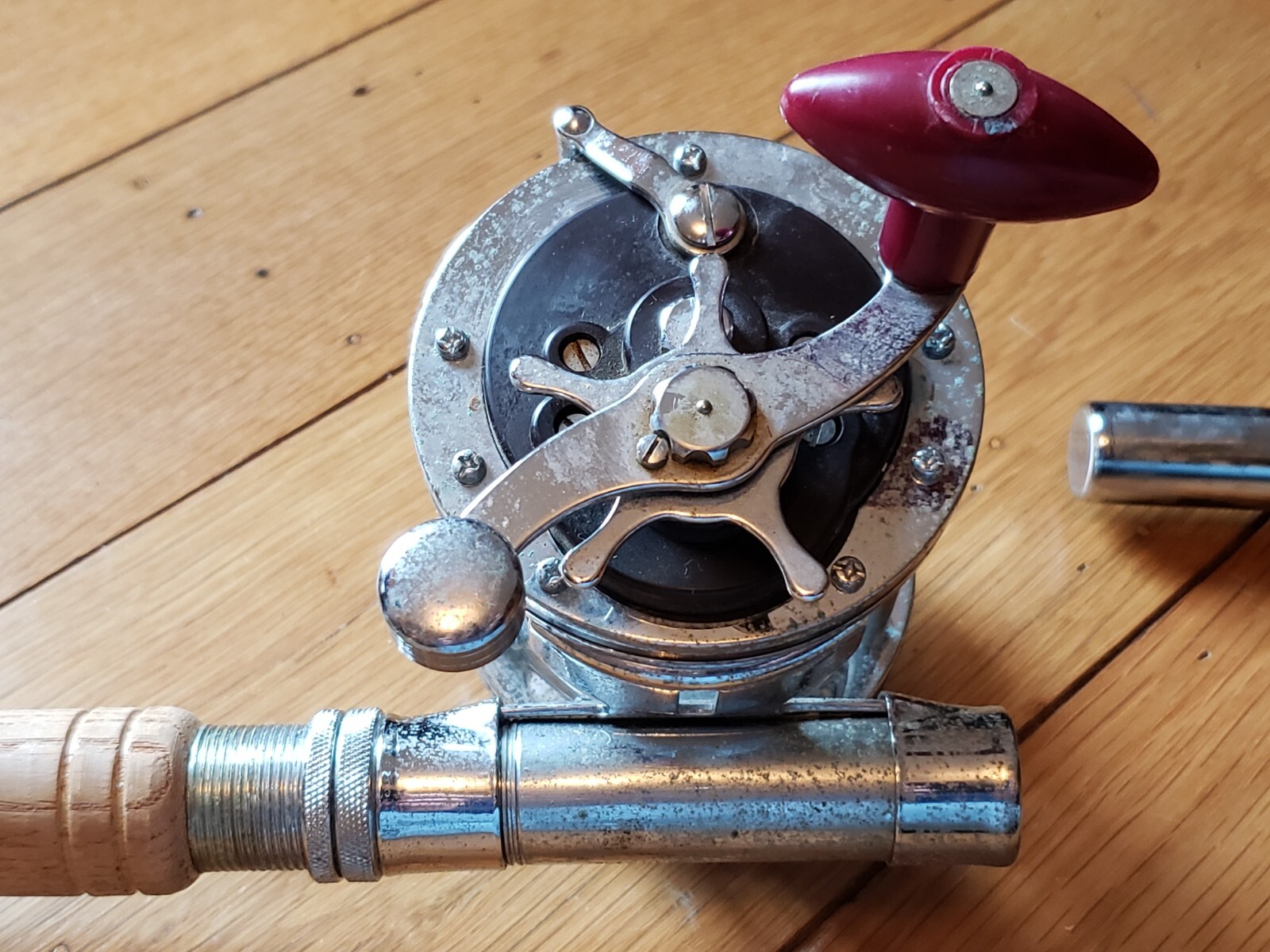 Fishing Reel, Hurricane 340 + Shakespeare SS191 Rod 6’0 Medium Heavy, USA