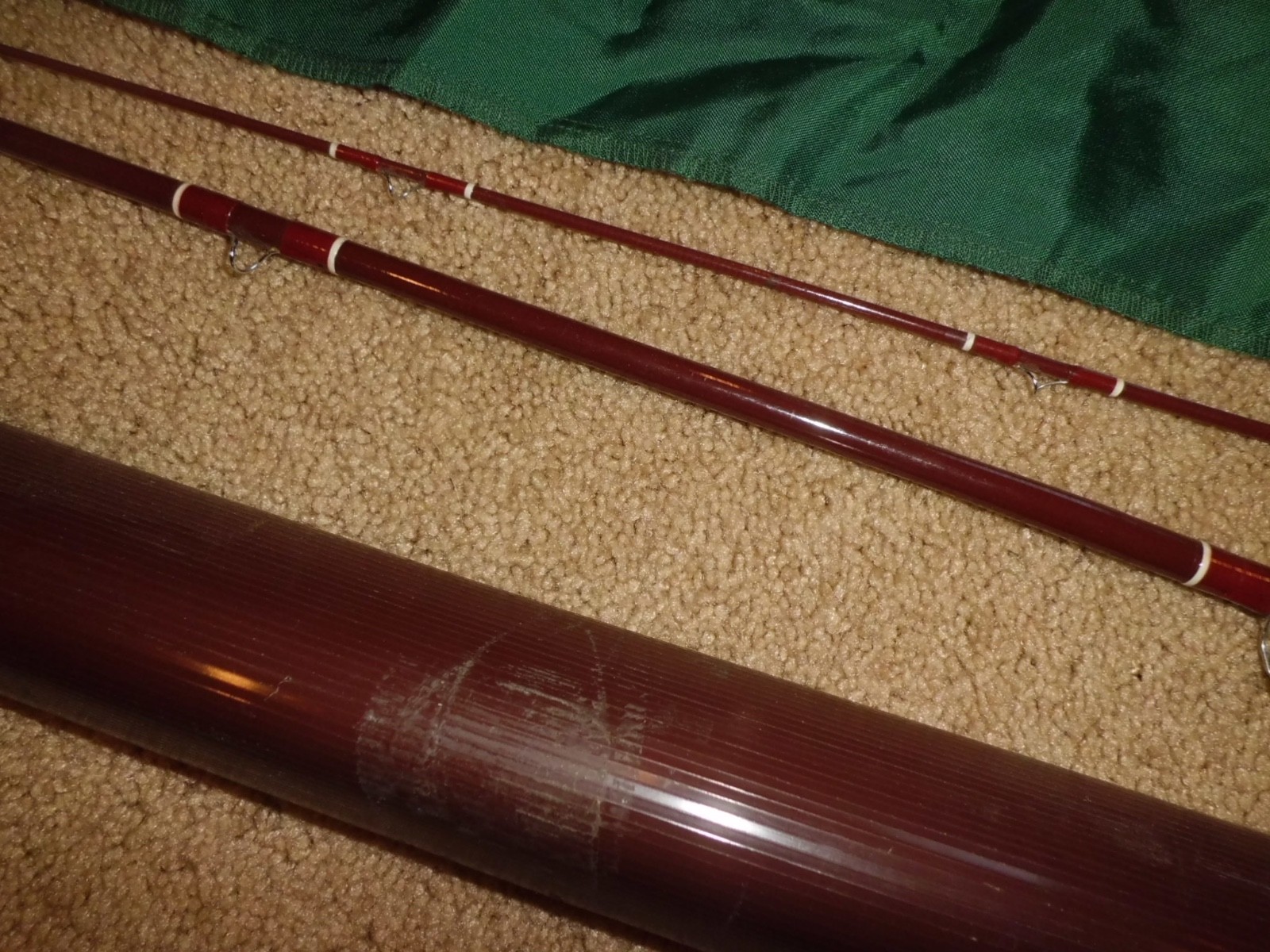 Vintage FENWICK Feralite FF857 Fly 8’6″ Rod made in USA- 7 wt