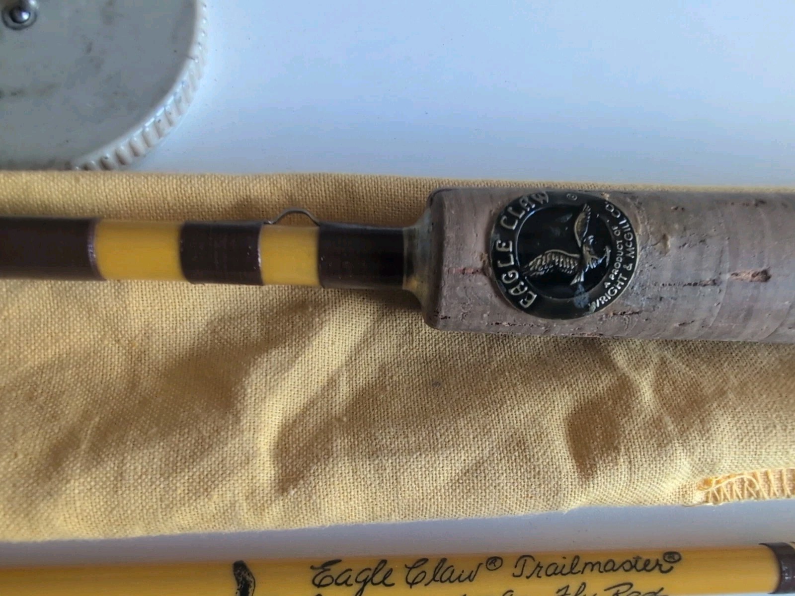 Eagle Claw Trailmaster Fly Fishing Pack Rod 6′ 9″ Line Size 7 M6TMF USA Vintage