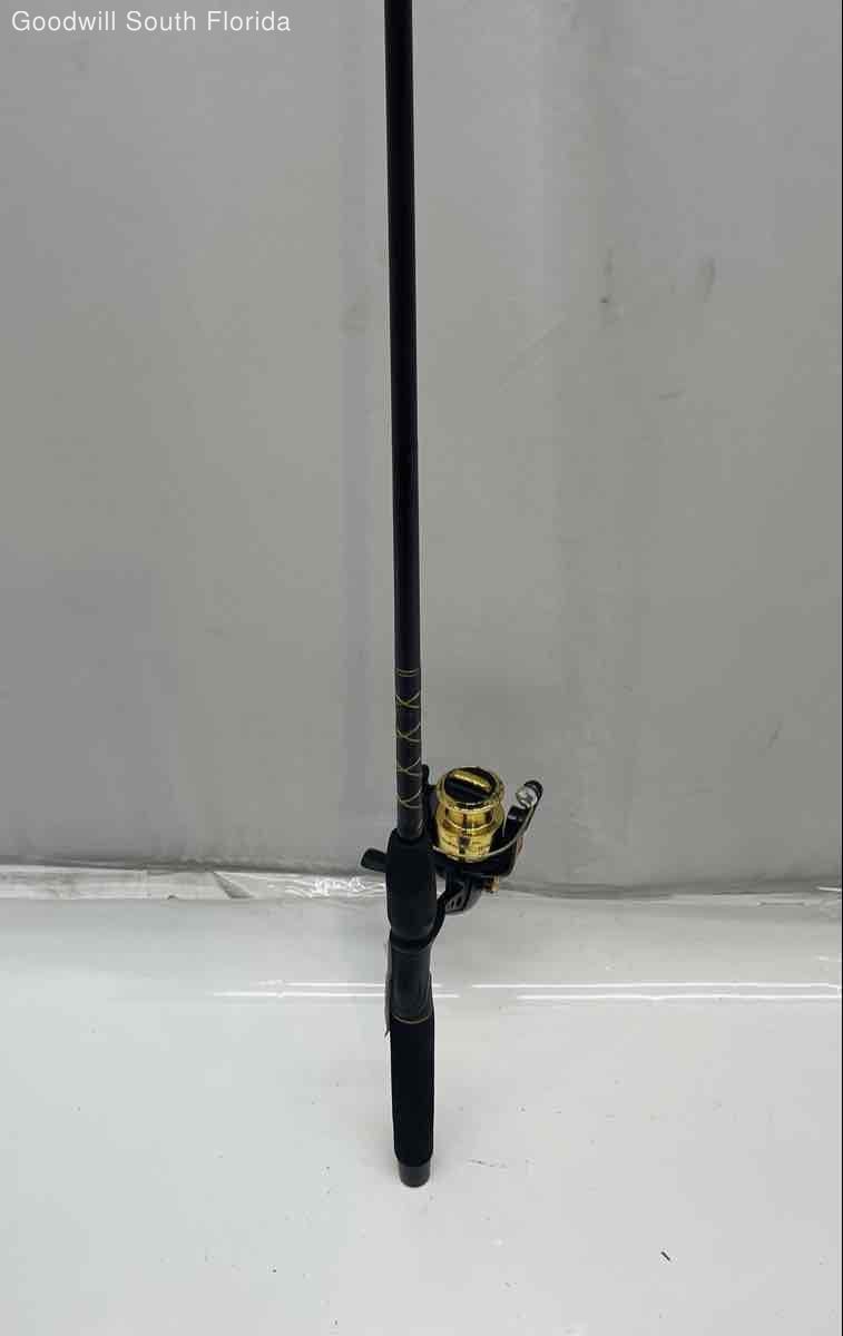 Roddy Hunter H52 Black 6.5 Inch Spinning Reel And Fishing Rod