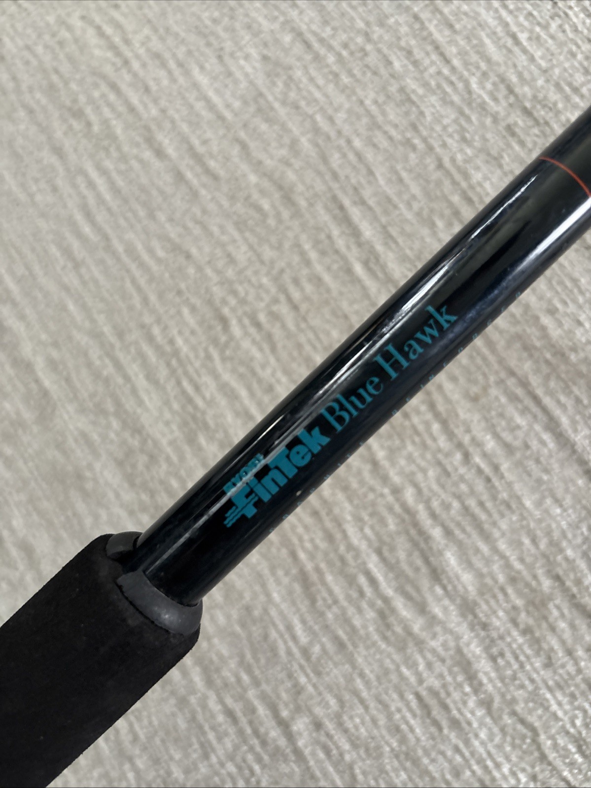 Ryobi Fintek Blue Hawk Graphite Fish Rod BH 780MH Line 12-25# Lure 3/8-3oz 7’11”