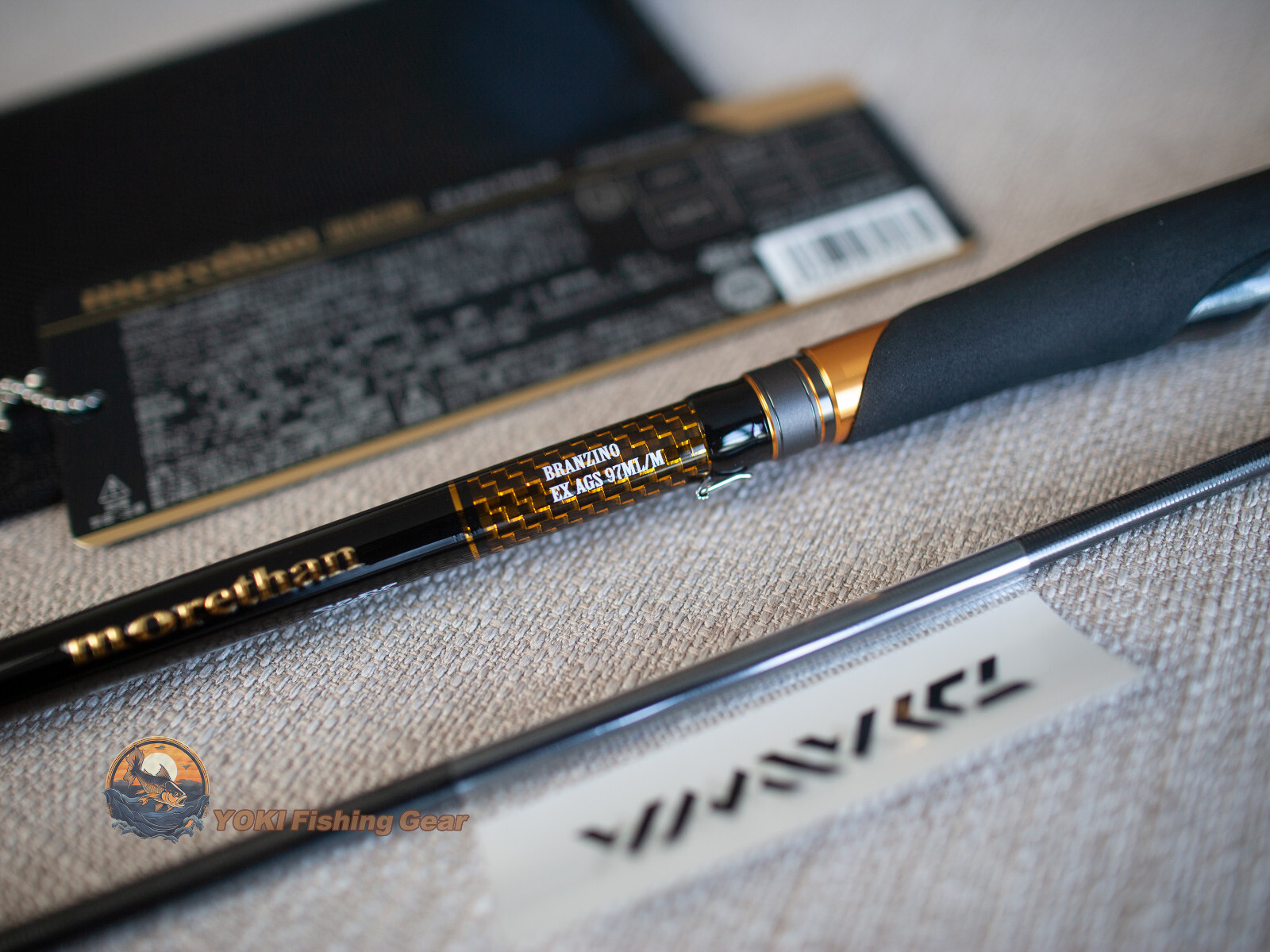 Watch Product Video-Daiwa Morethan BRANZINO EX AGS 97ML/M Spinning Rod A2