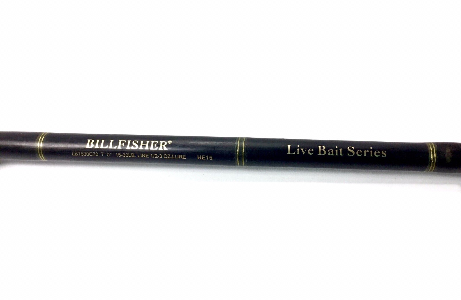 Billfisher LB1530C70 7′ Live Bait Series Fishing Casting Boat trolling Rod 15-30