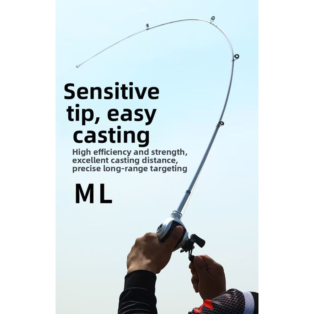 Easy To Carry Portable Fishing Rod Lure Fishing Rod Compact Fishing Rod