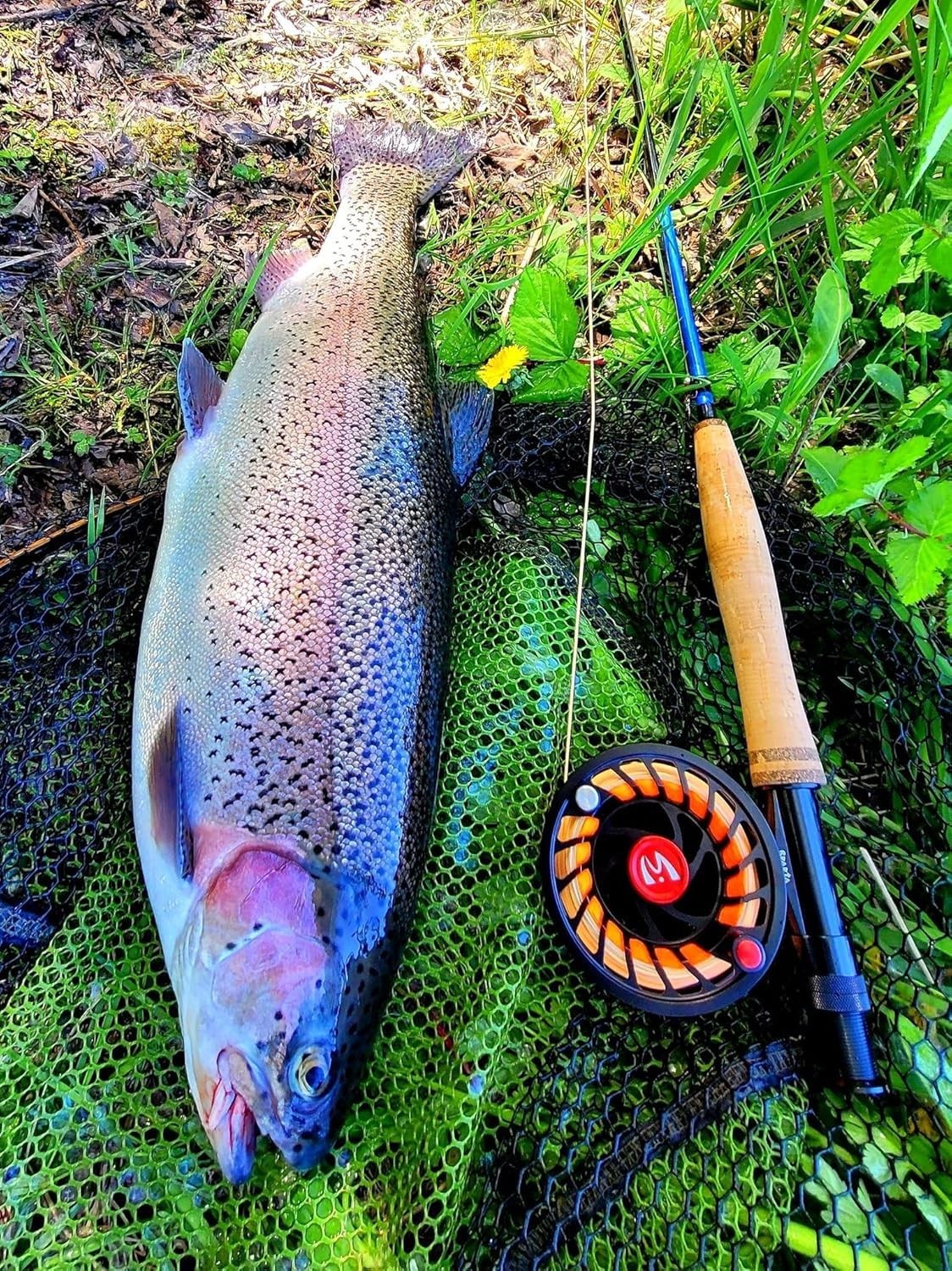 M MAXIMUMCATCH Extreme-X Fly Fishing Rod Fast Action 3wt 8’4″ Extra Tip