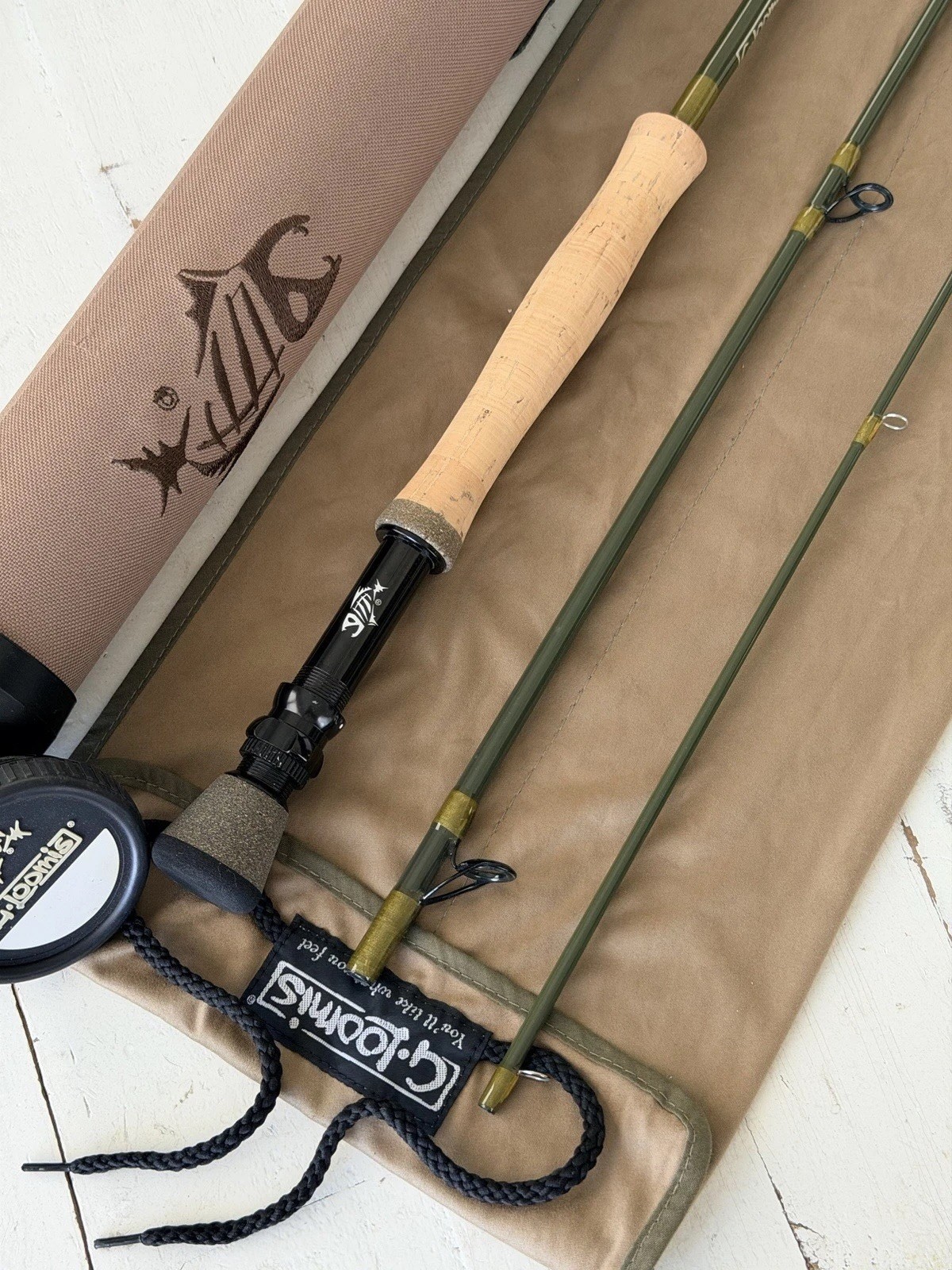 **BEAUTIFUL**~RARE~G LOOMIS SS SHORT STICK 8/9wt. 7’6”in fly rod🔥~LEGENDARY~🔥