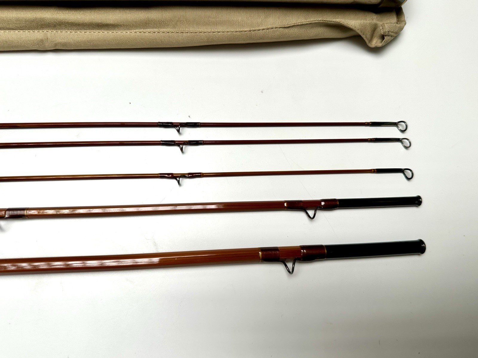 E.F. Payne 202 8ft 5wt 3/3 Bamboo Fly Rod