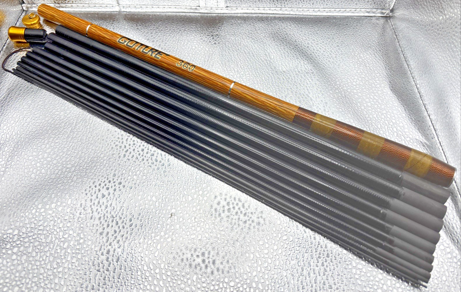Goture 360 Tenkara Keiryu Fly Rod 3.6M 12ft Telescopic Carbon Fiber Fishing Pole