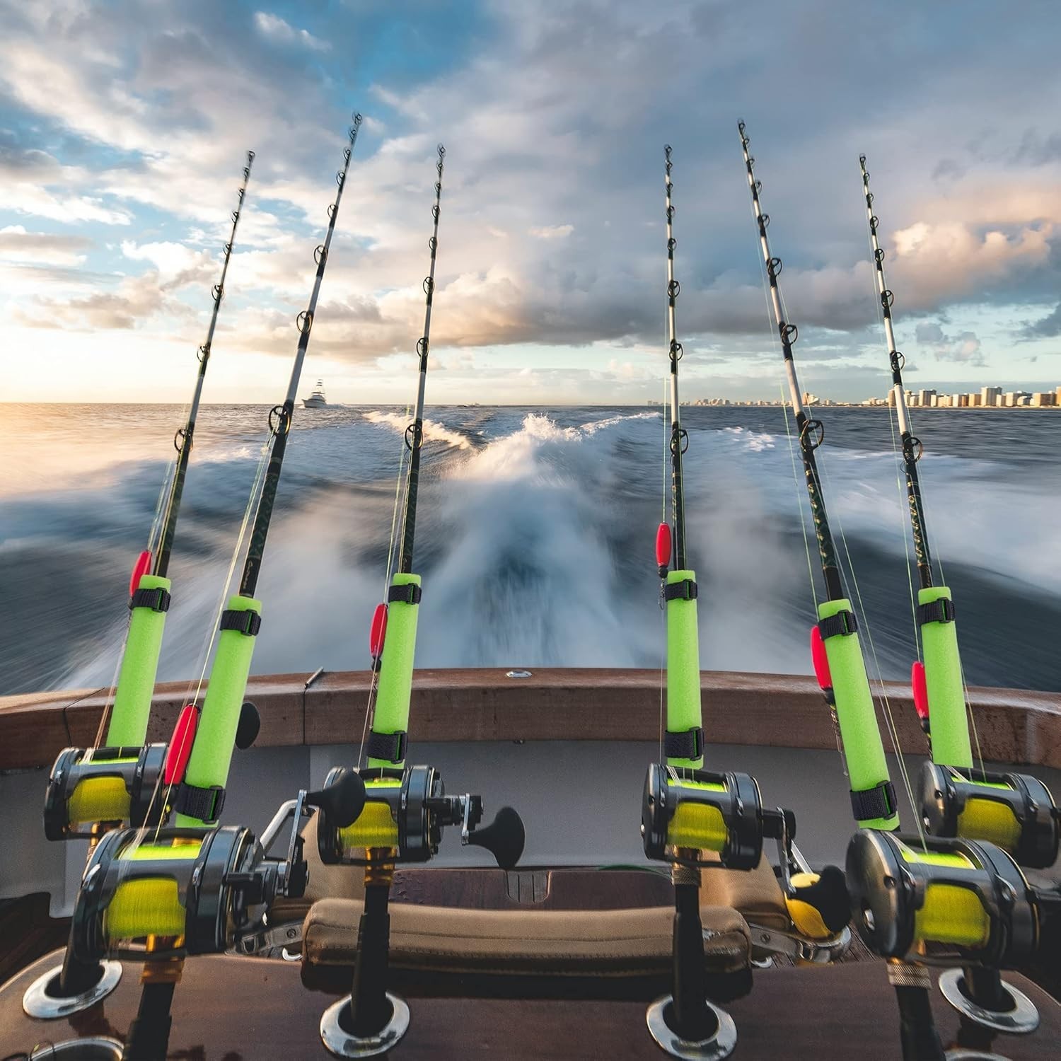 Durable Floating Fishing Rod Cushions – Stay Afloat with Magic Ties