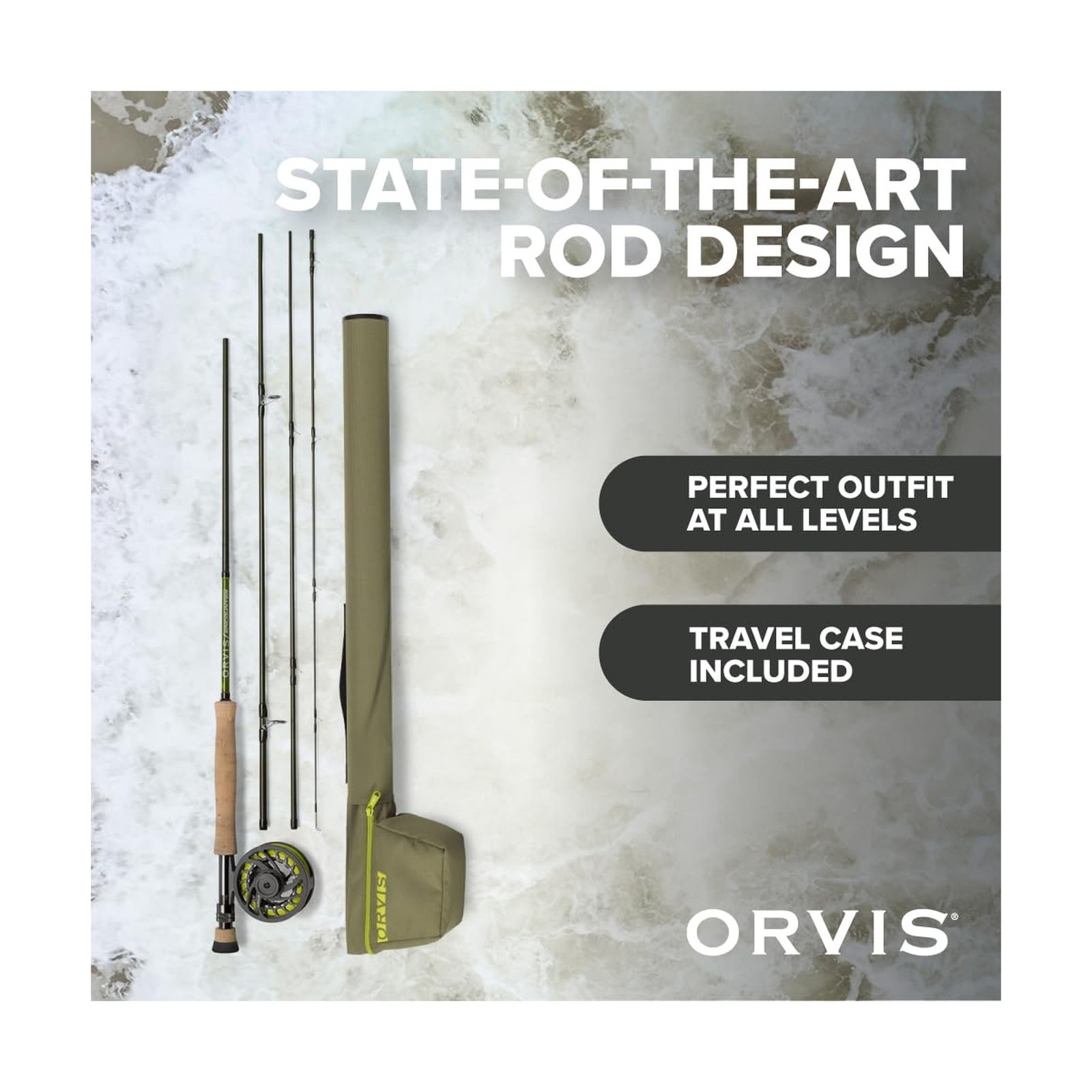 Orvis Encounter Outfit – Fishing Rod and Reel Combo – Versatile Outfit with L…