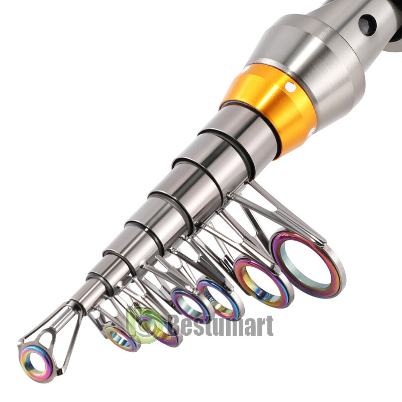 Carbon Fiber Telescopic Fishing Rod Sea 1.8-3.6 Saltwater Portable Spinning Pole
