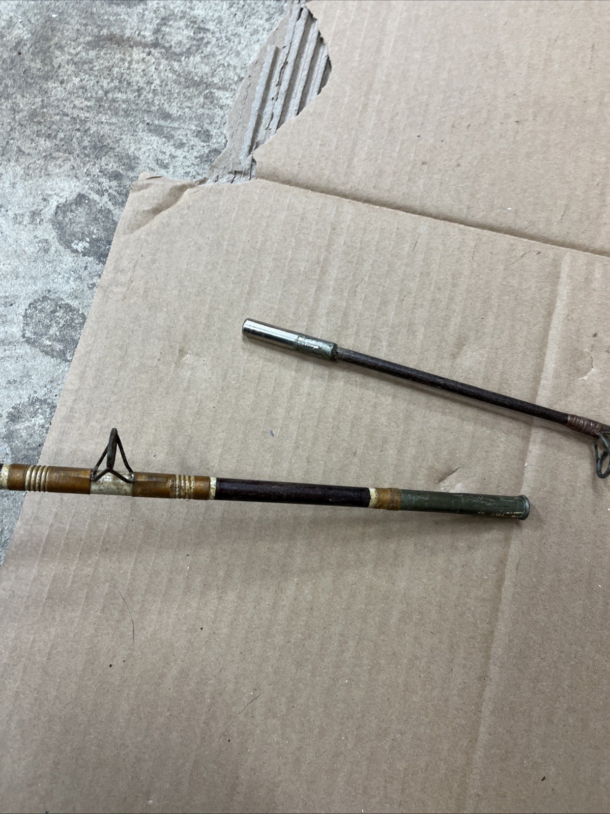 Vintage Johnson Century Fishing 3 Piece Rod 6’ And Reel Model 100b