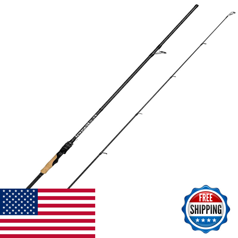 Jenseits 70 Spinning Fishing Rod 2-Piece Carbon Fiber Medium Heavy Power Extra