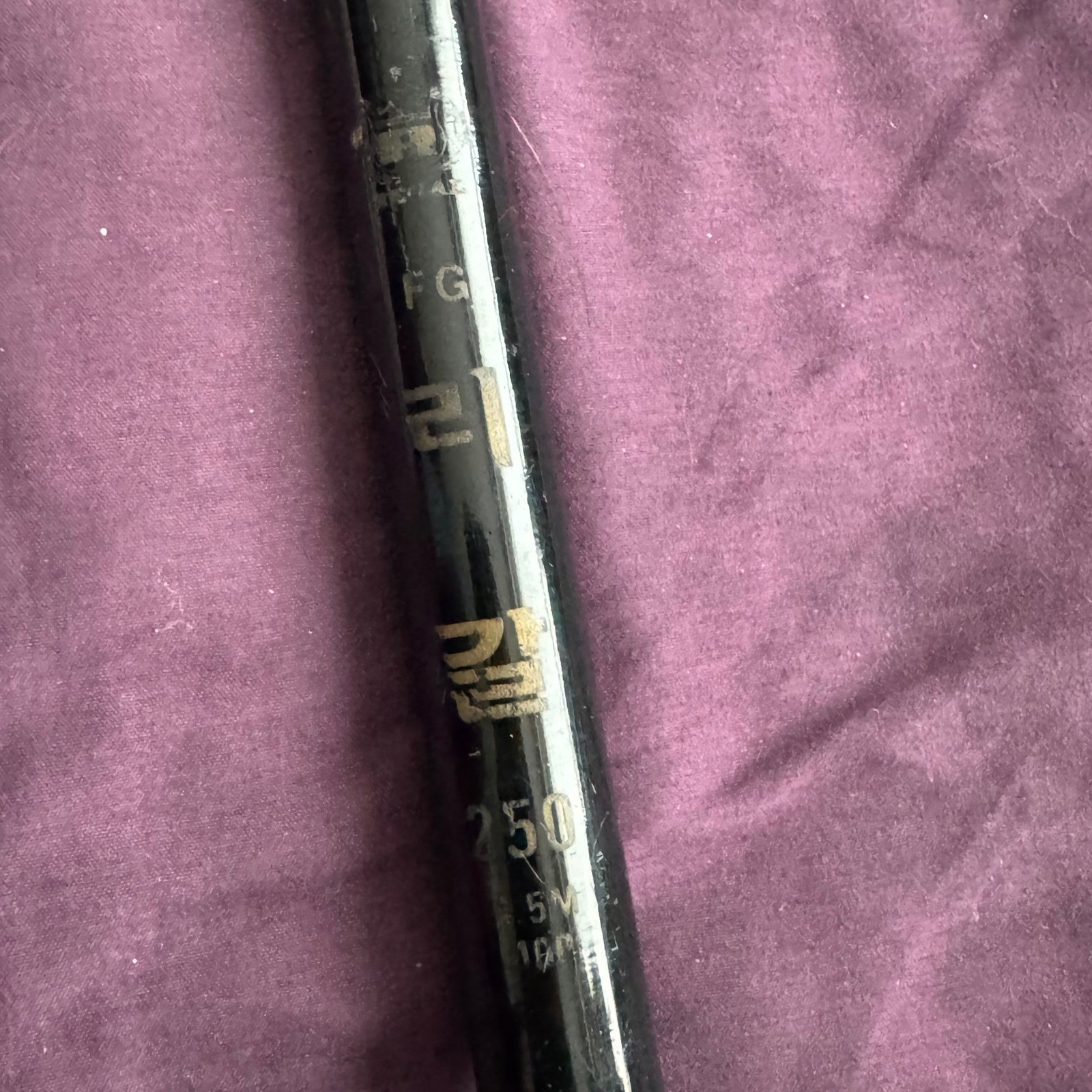 Regal FG-21 Telescopic Fishing Rod Set 4.5M 3.6M Fiberglass Korean Vintage Black