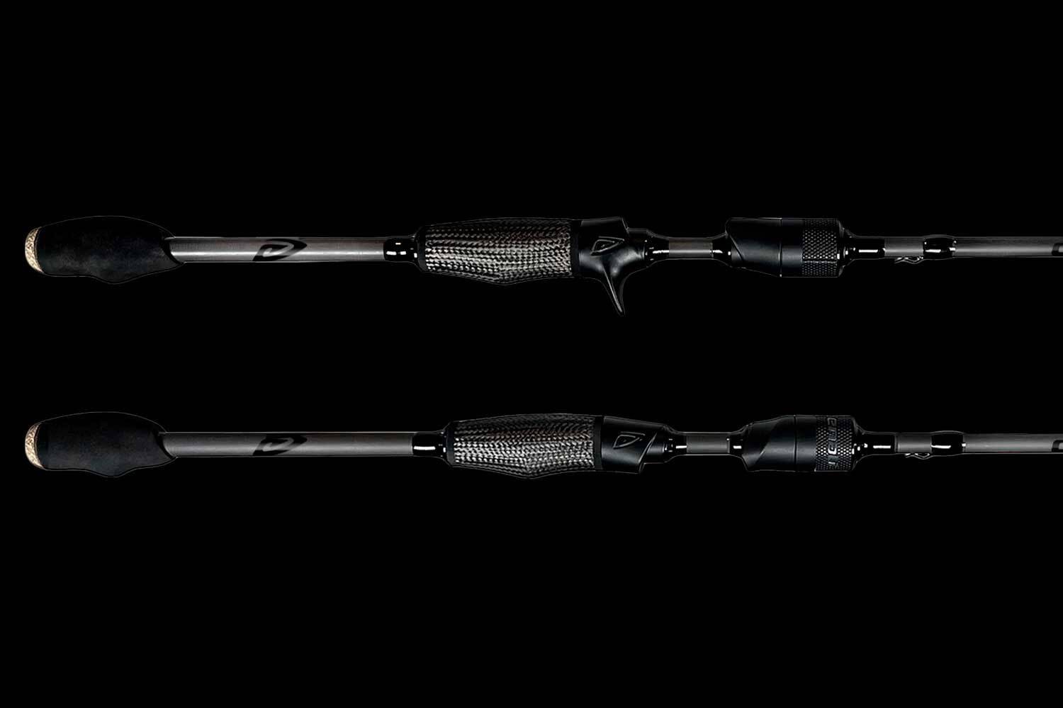 Denali AttaX Pro Series Bass Fishing Rod Casting Spinning Carbon Fiber