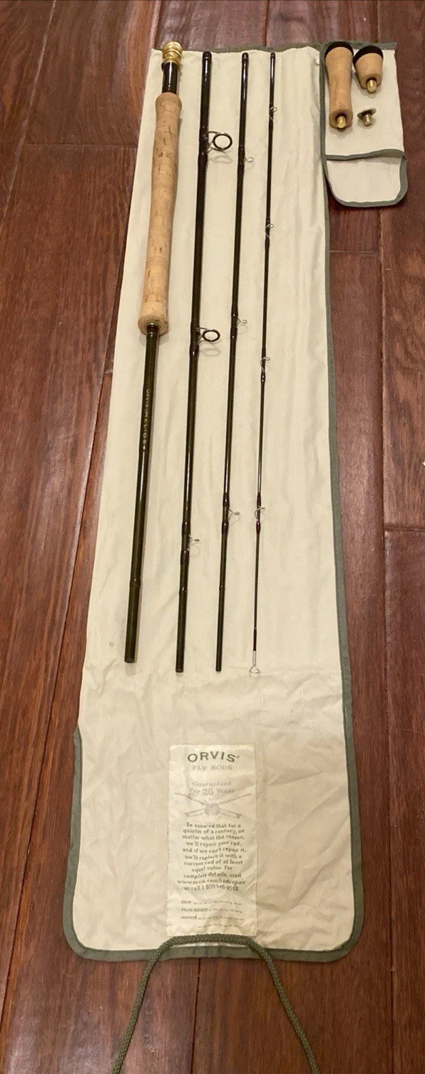 ORVIS ZG ) HeLios 911-4 pc Tip Flex fly rod and metal tube