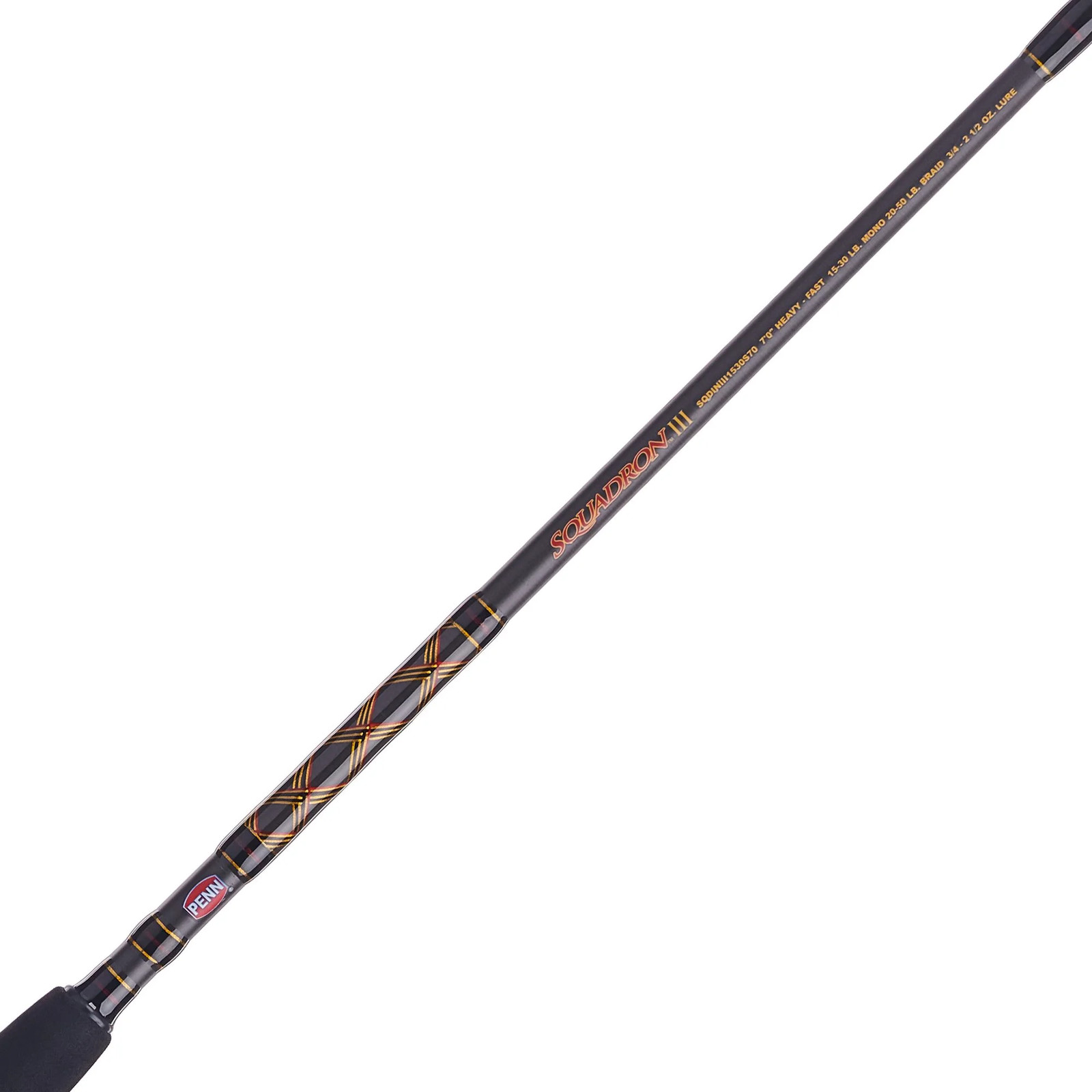 PENN Squadron III 7’6”. Inshore Spinning Rod; 1 Piece Fishing Rod