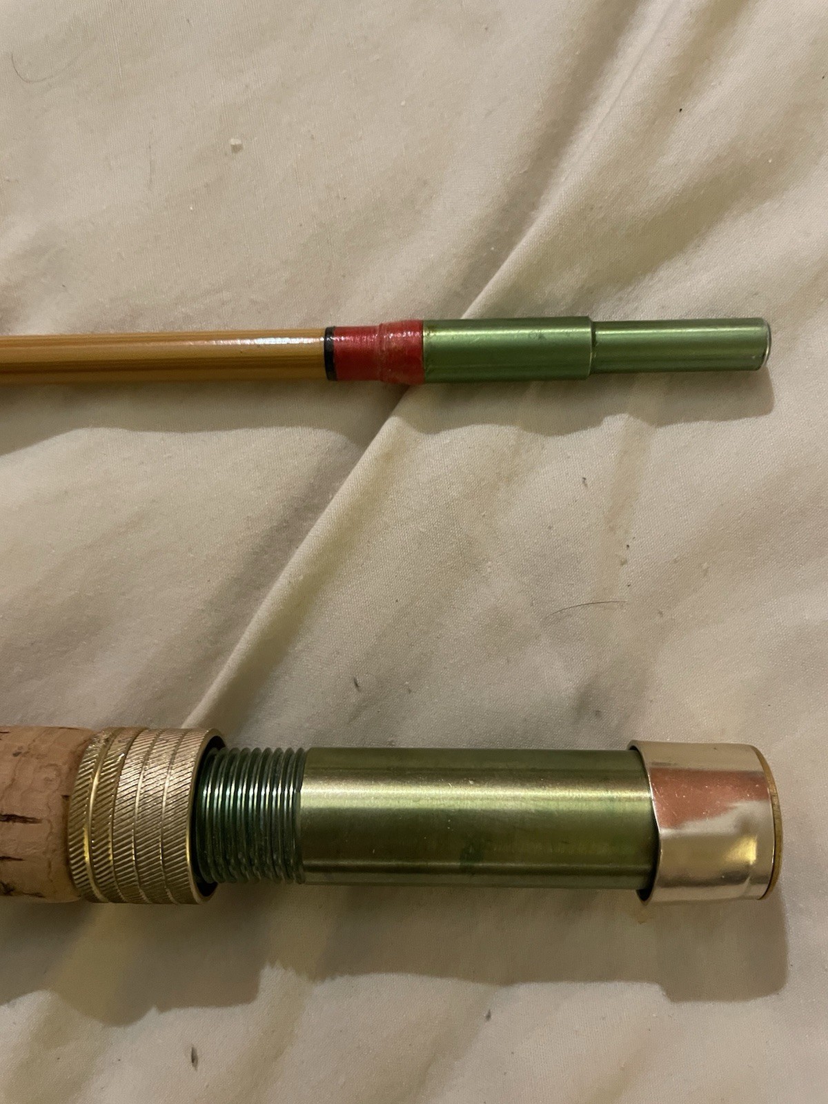 Orchard Industries Actionglas Fly Rod 8’6″ w Original Sock-New W Plastic