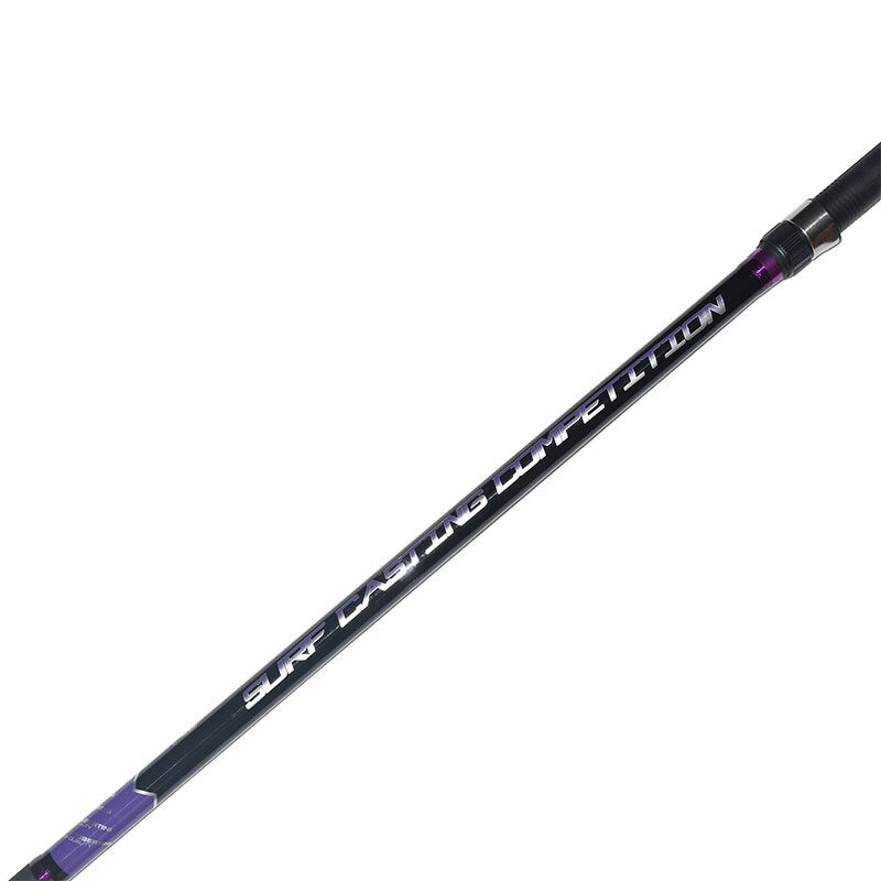 Surf Casting Fishing Rod 3-Piece Carbon Fiber Travel Rod Portable~14 ft