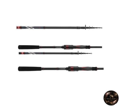 Daiwa Ninja X-Compact Spin 8010MH 2.45m (8 feet) 15-50g 9+1 Section Spinning Rod