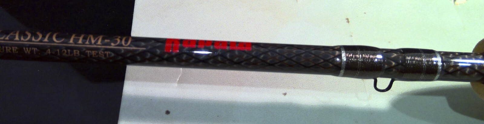 Brand new 6 ft Rapala graphite spinning fishing rod, 2 pieces for dream, trout