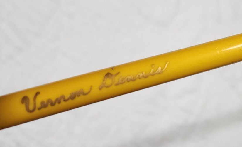 Vtg 1950’s Wright & McGill 60″ SPIN CASTING FISHING ROD No. 1855 Cork Handle