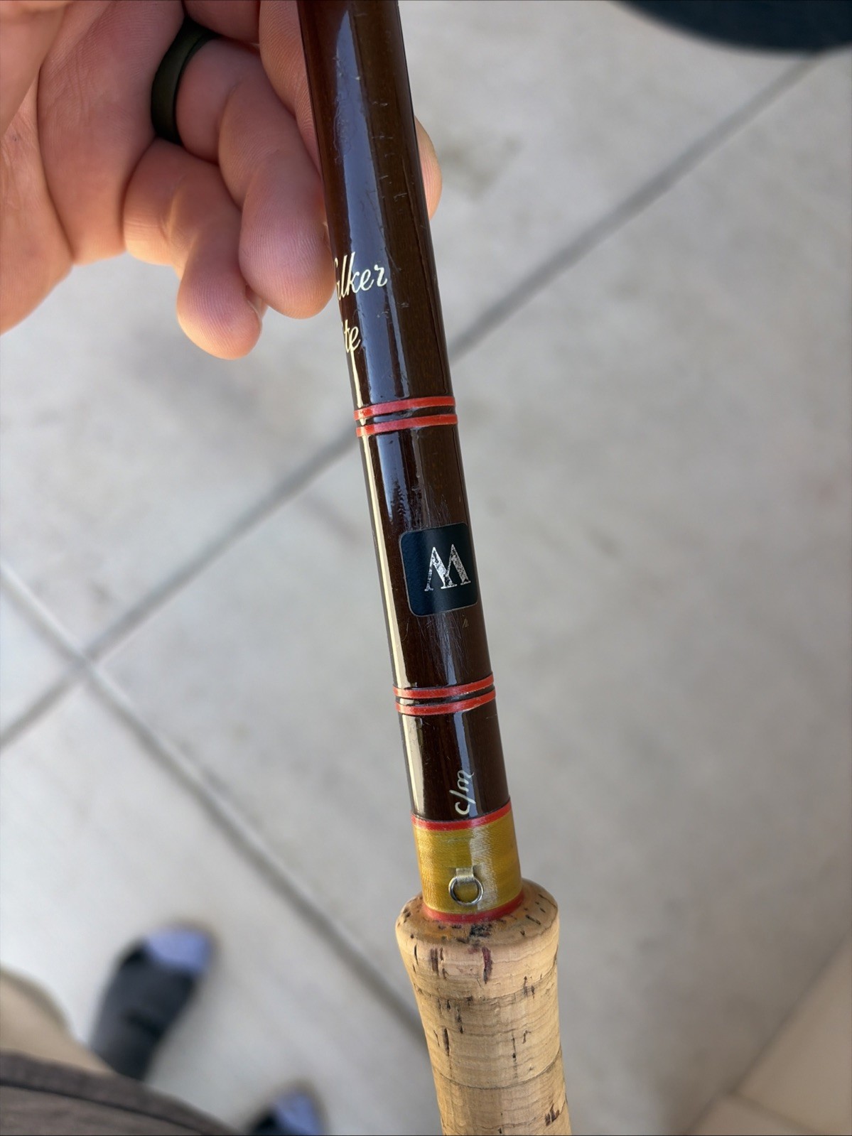 Vintage Hardy Richard Walker Superlite 9ft 3” 2 Piece 7/8 # Fly Rod