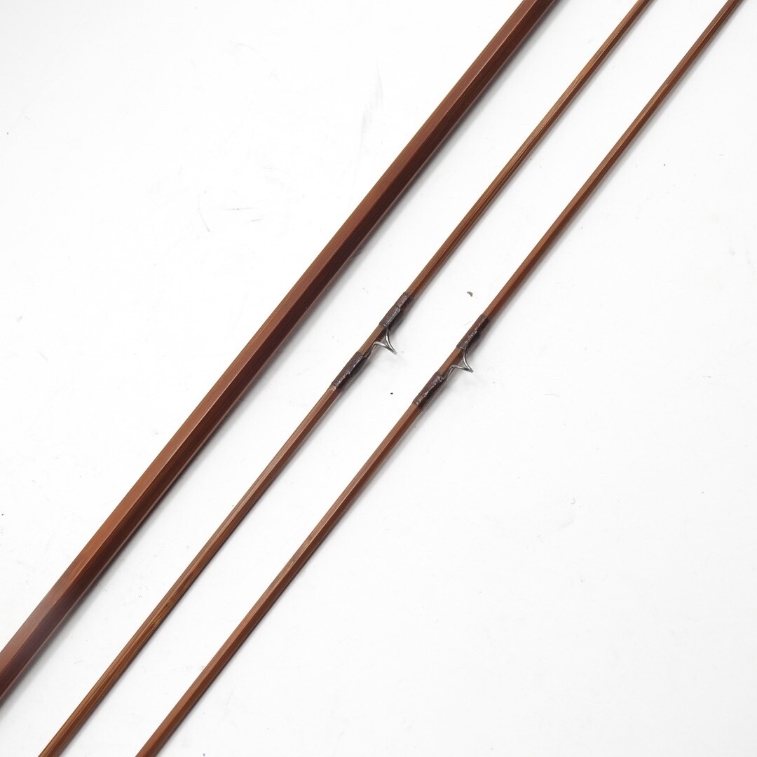 Orvis Impregnated “Deluxe” Bamboo Fly Rod. 7’ 6”. 5-6wt. W/ Tube & Sock.