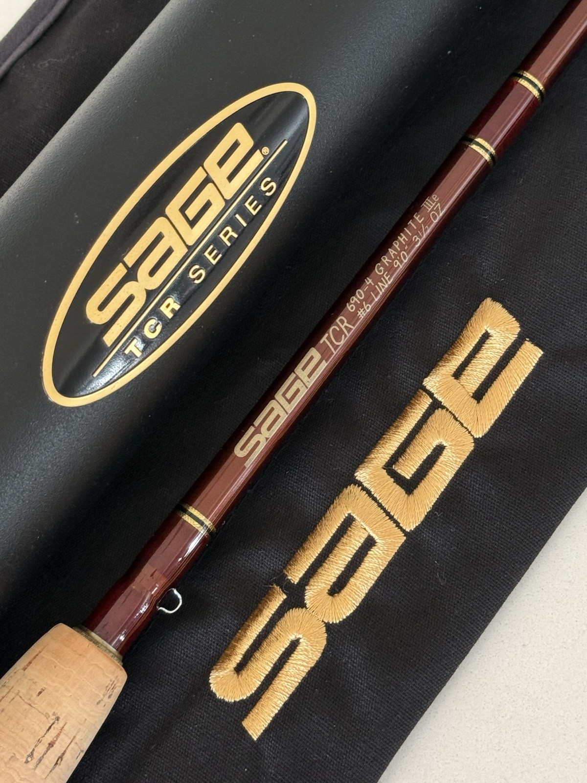 **BEAUTIFUL** 🔥 SAGE TCR 6wt. 9’ft~4pc FlyRod!!! 🔥