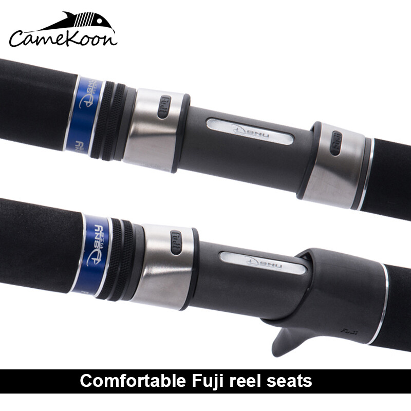 CAMEKOON Slow Pitch Jigging Fishing Rod for Snake Head Yellow Croaker Bass Fish