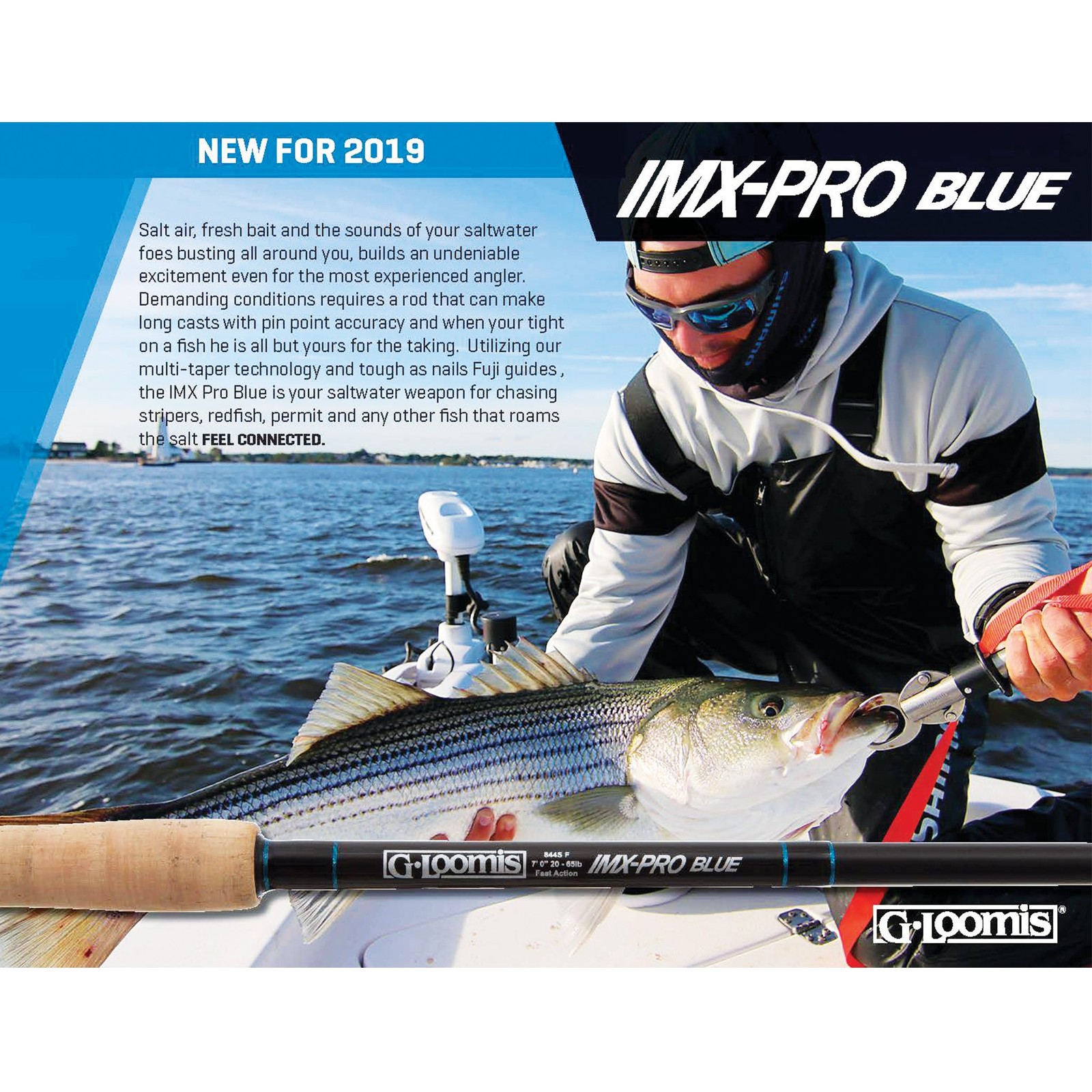G. Loomis IMX Pro Blue Spinning Rods