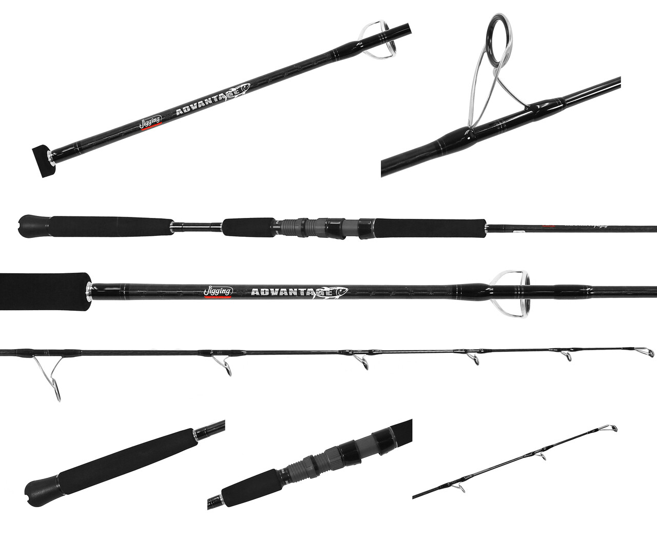 Jigging World Ghost Hunter Advantage Jigging Rod 5’6″ 450g JW-GHADV-450C