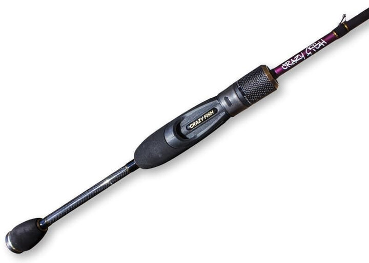 Spinning Crazy Fish Ebisu II Violet SV 602 SUL Nano Jig new style (0,5-3g 183cm)