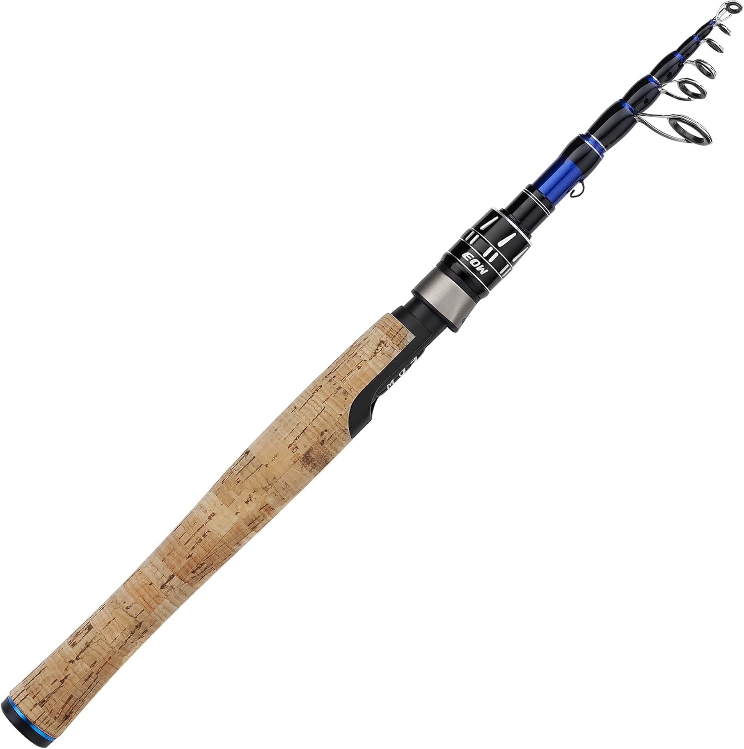 XPEDITE PRO Portable Telescopic Casting & Spinning Fishing Rods 24T Carbon