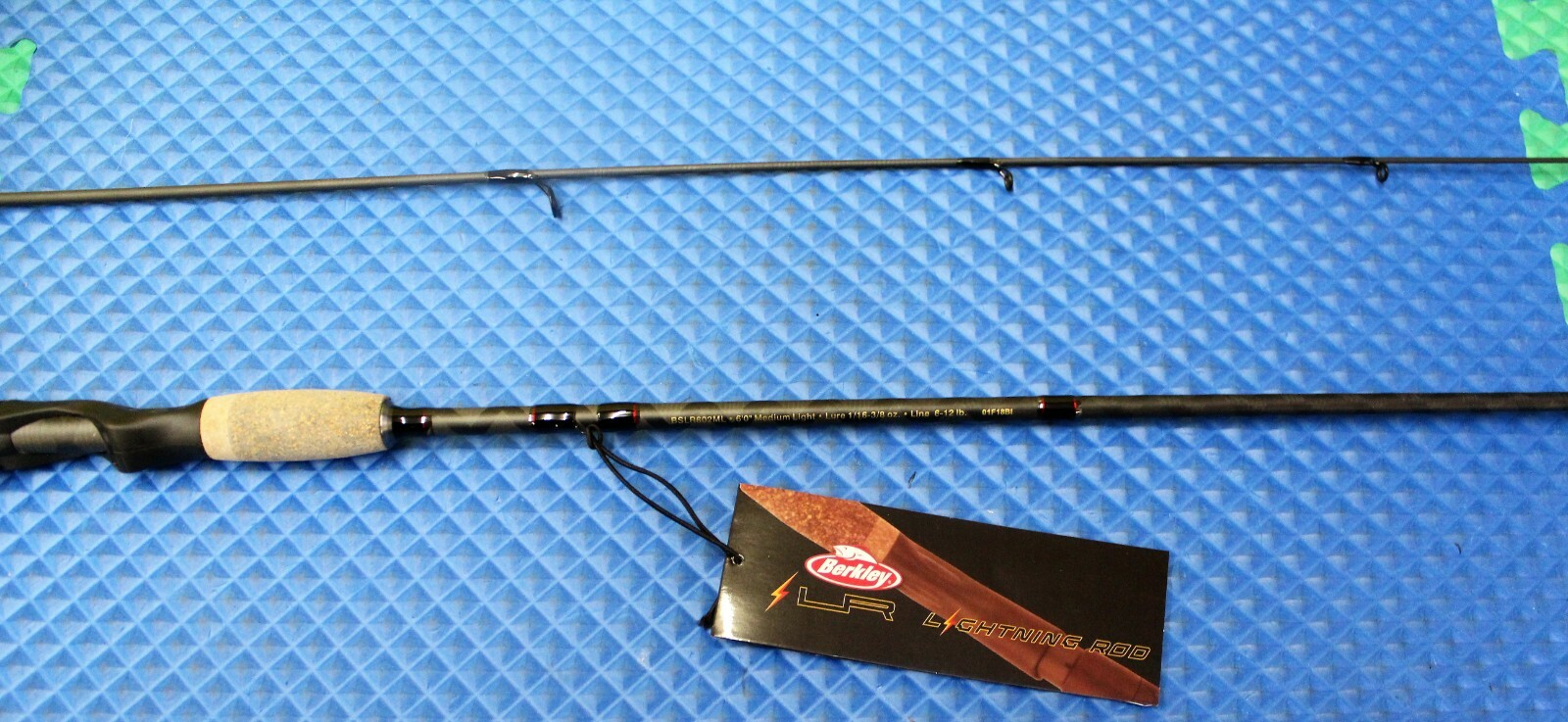 Berkley Lightning Rod Spinning 6′ 0″ 2-Piece Medium Light BSLR602ML 1429017