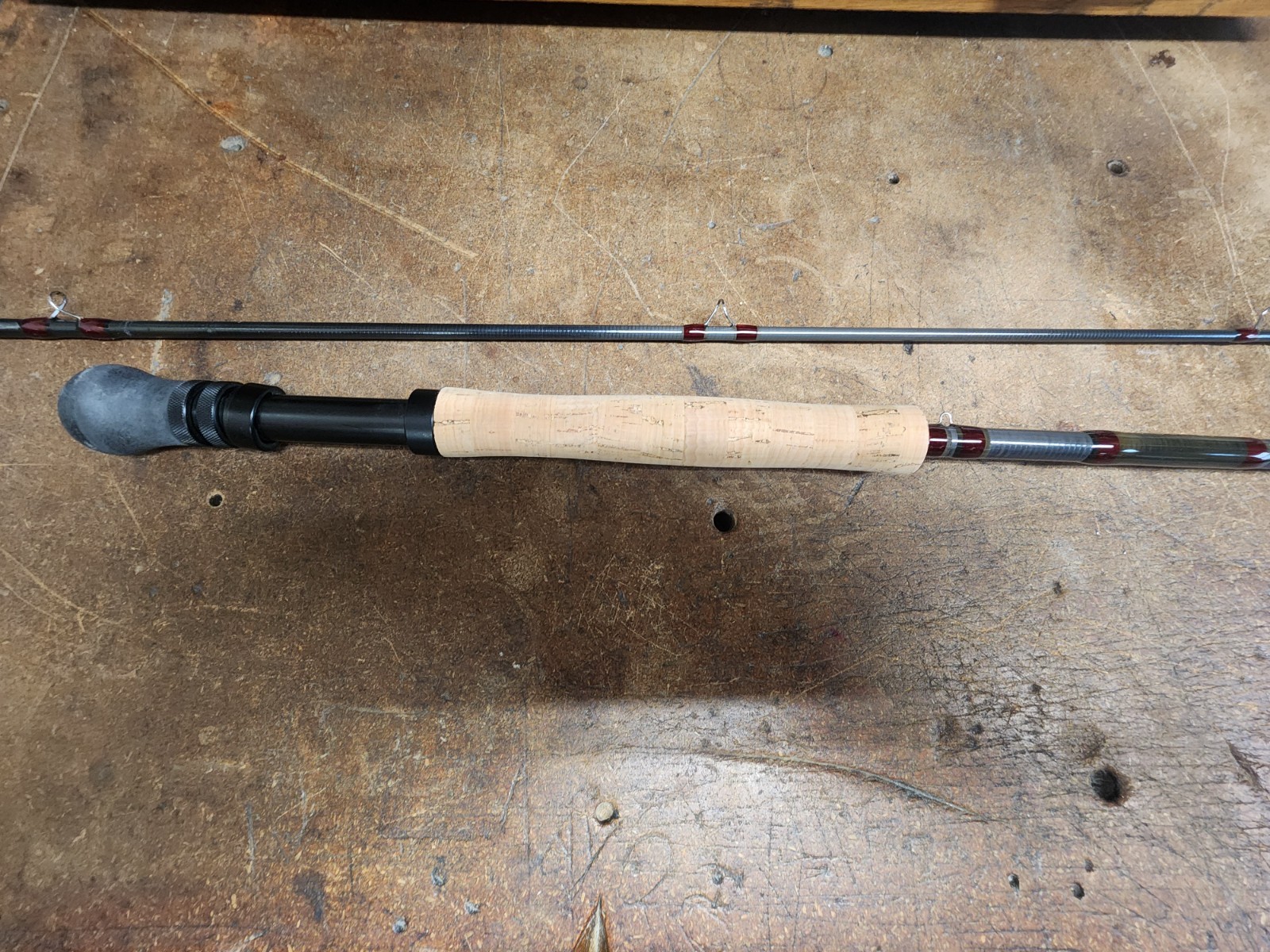 9 FT FISHER Natural FLY ROD 2 pc 10 WT