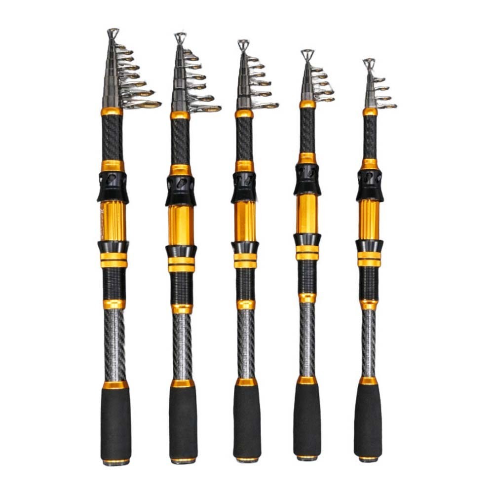 1 Piece Carbon Fiber Spinnings Fishing Rod with EVA Handle Short Section 240cm