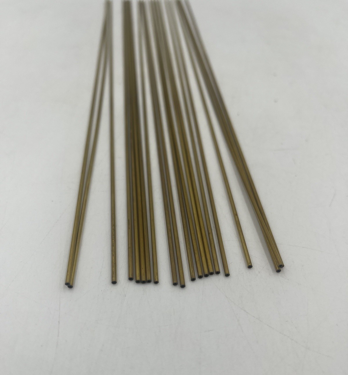 K&S Engineering Solid brass Rod Lot Stock No. 125 1/16 Round Brass Tube