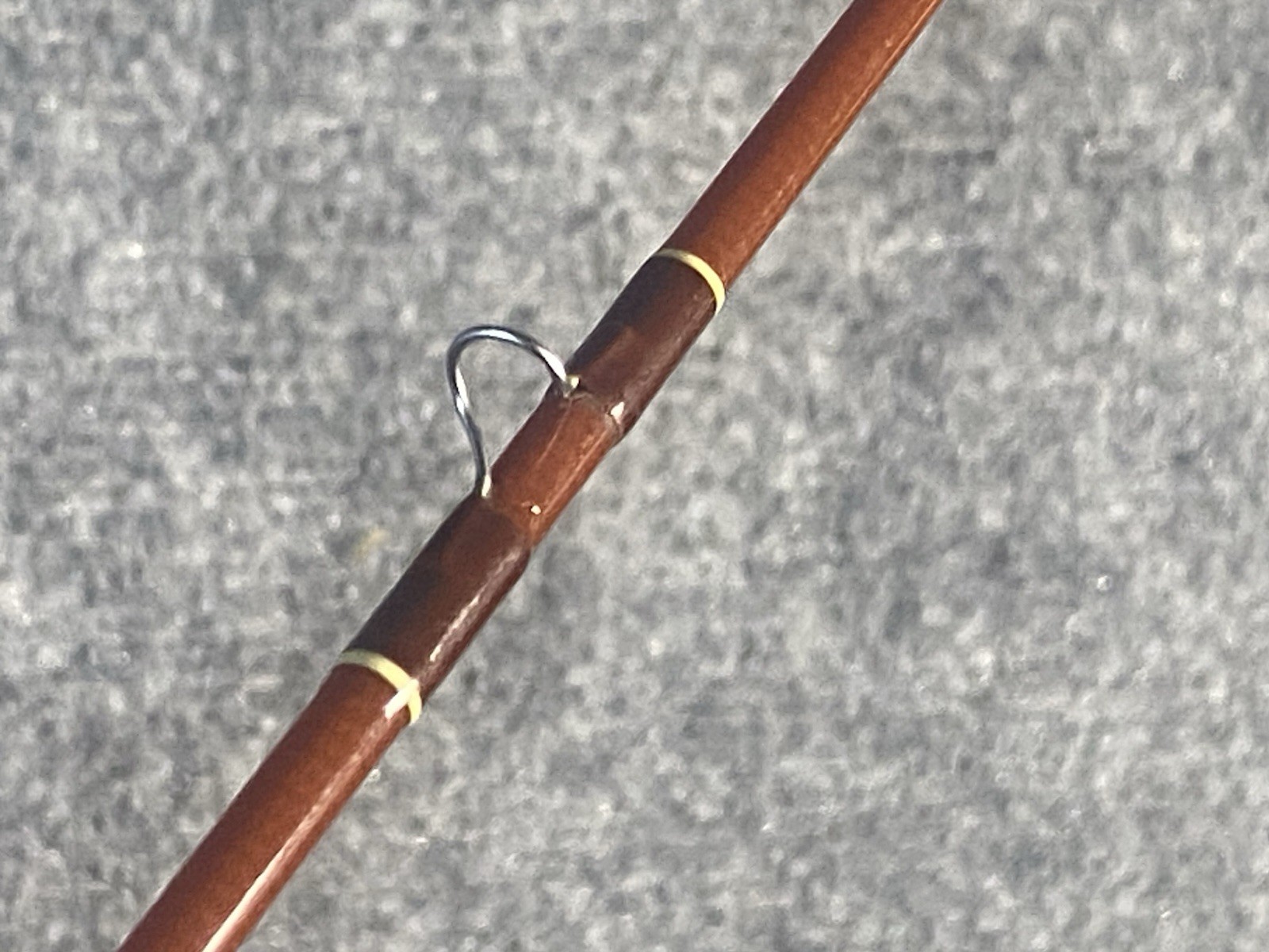 Vintage Fenwick Feralite FF98 Fly Rod 9’ AFTMA 11wt 2p Fiberglass Salmon Striper