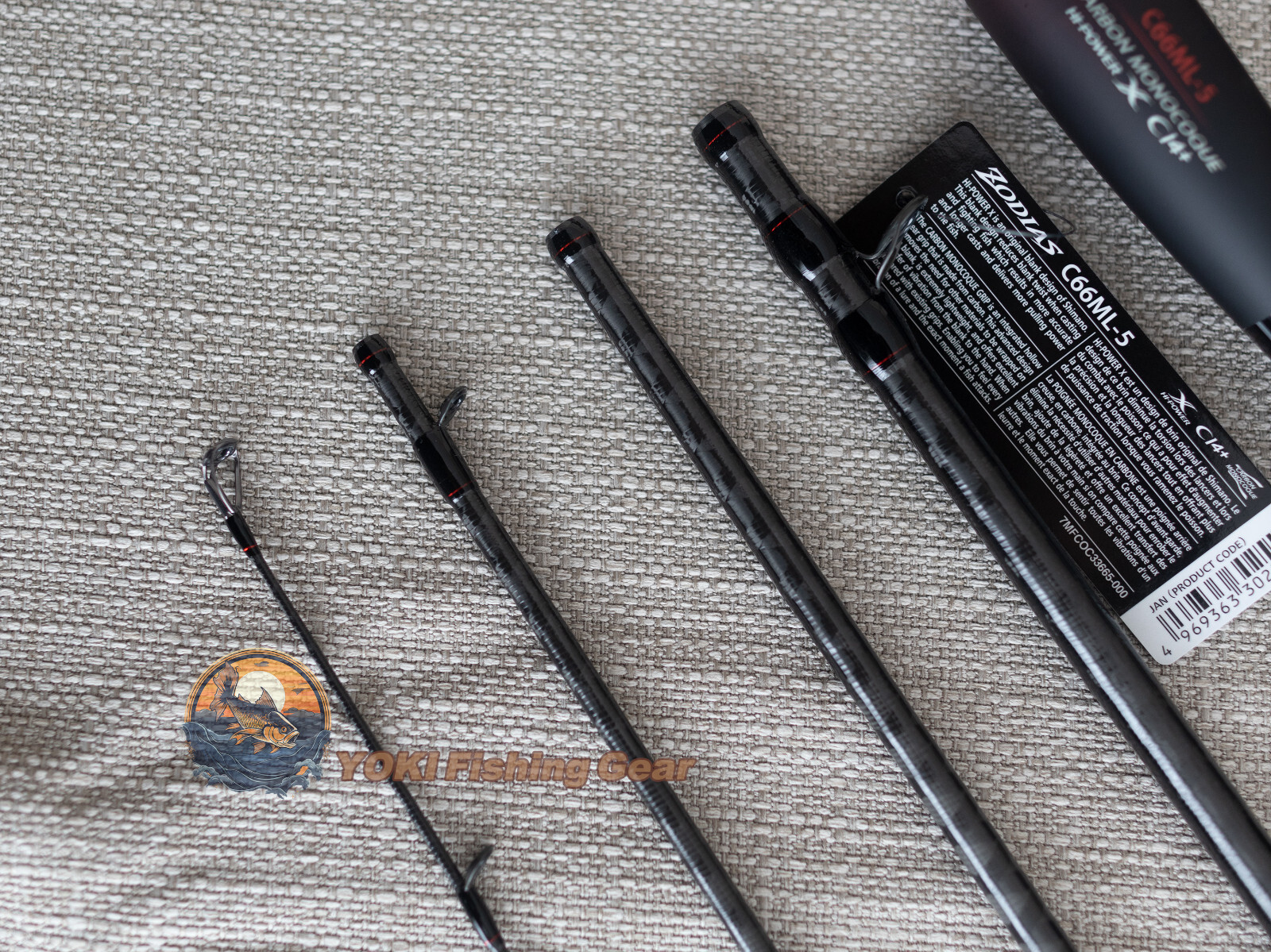 Shimano 21 ZODIAS Pack C66ML-5 Baitcasting Rod for Bass-Watch Our Product Video