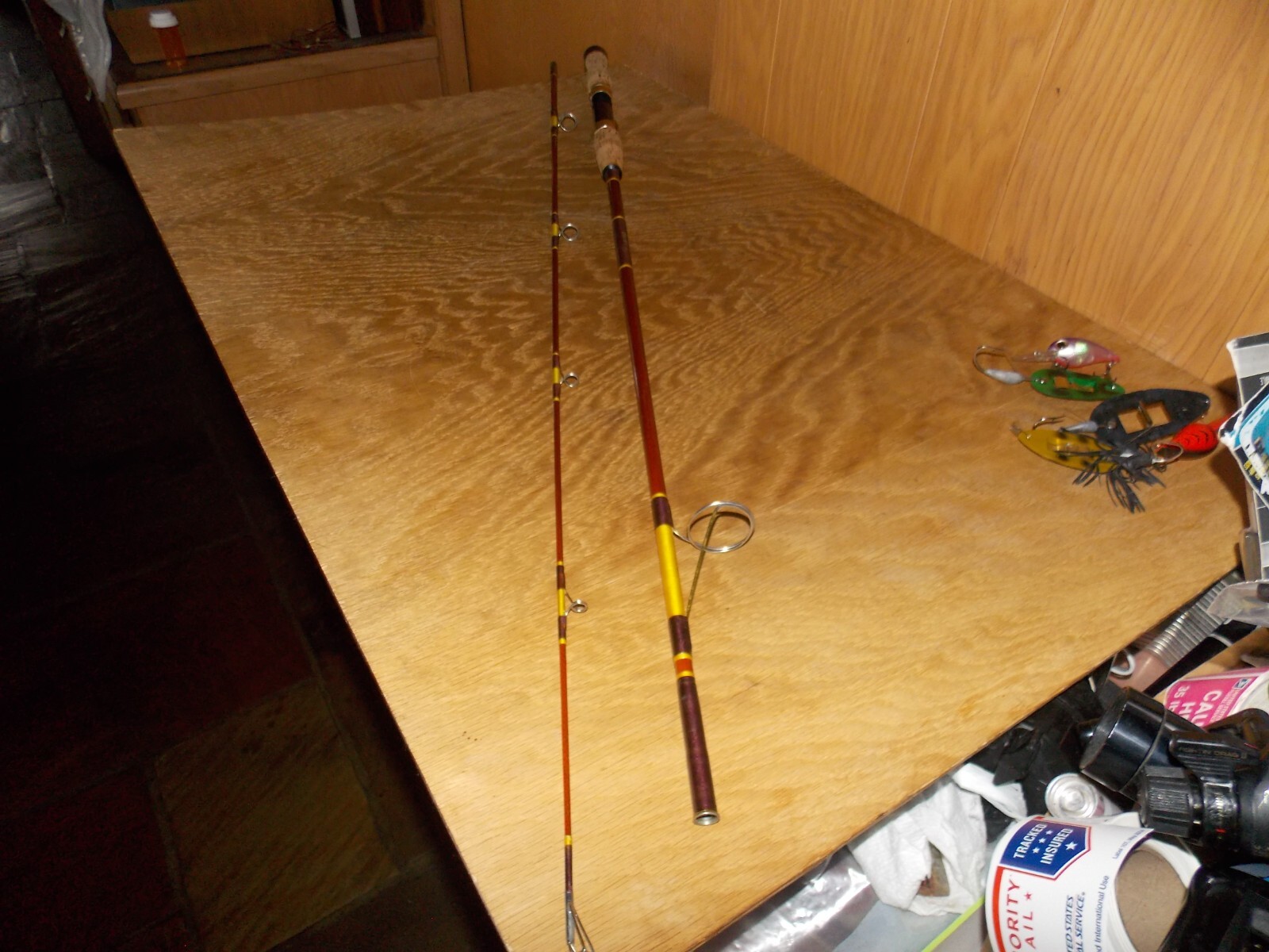 Custom Made Spinning Rod By REEF TACKLE SHOP #2784 2oz 6’6″ SUPER CLEAN 12/26