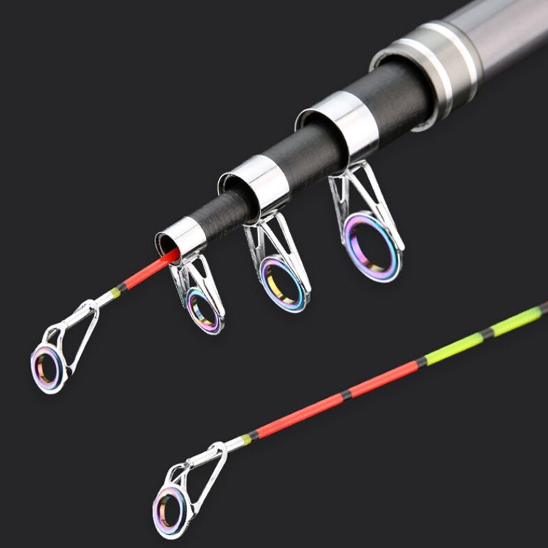 Rock Fishing Rod Carp Telescopic Sea Rod Spinning Rod Carbon Fiber Pole 2.1-3.6M