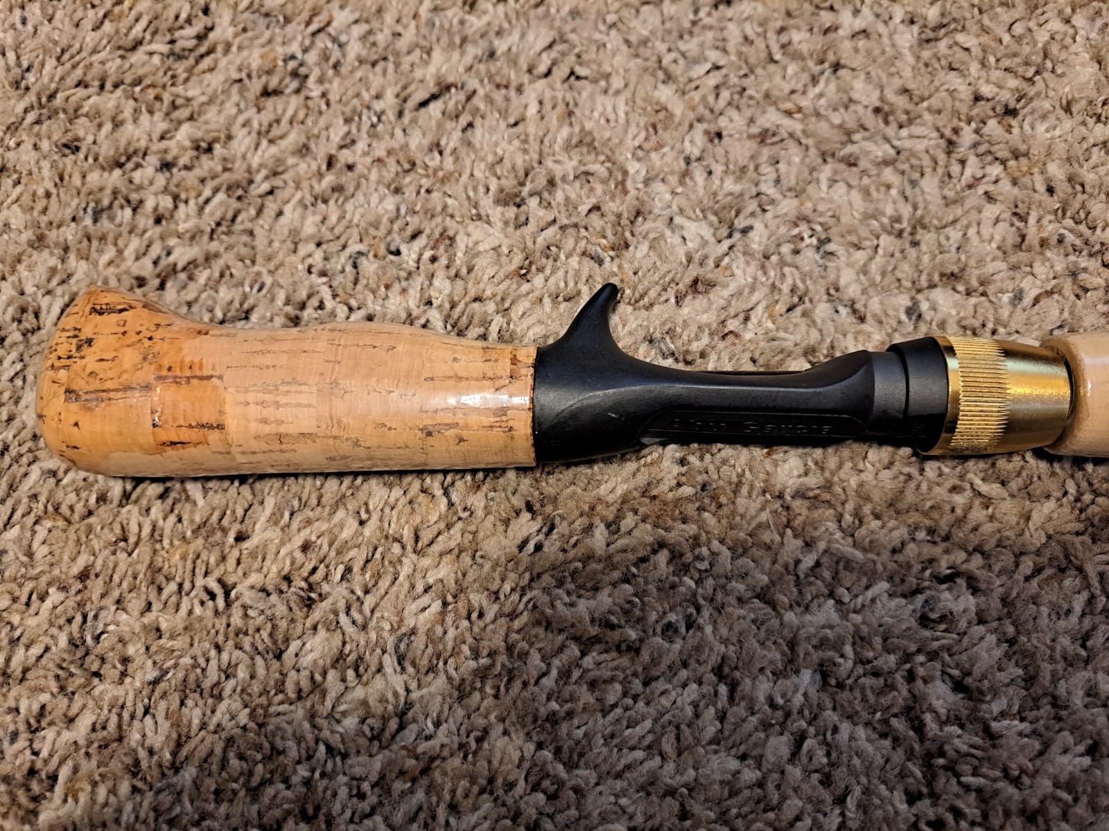 Abu Garcia Bass Tournament 5’6″ BTC56HP Larry Nixon Signed Fishing Rod NOS