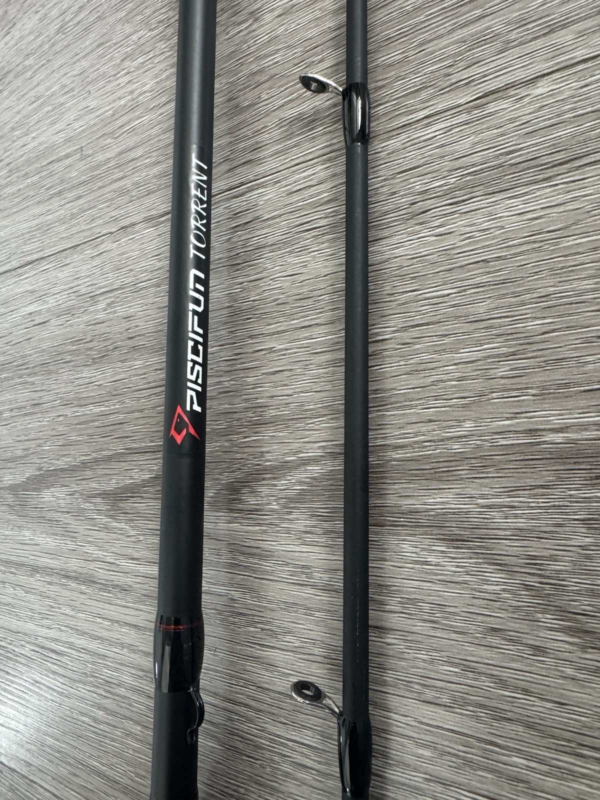 Torrent Baitcaster Rod Portable 2 Piece Casting Rod Durable Lightweight